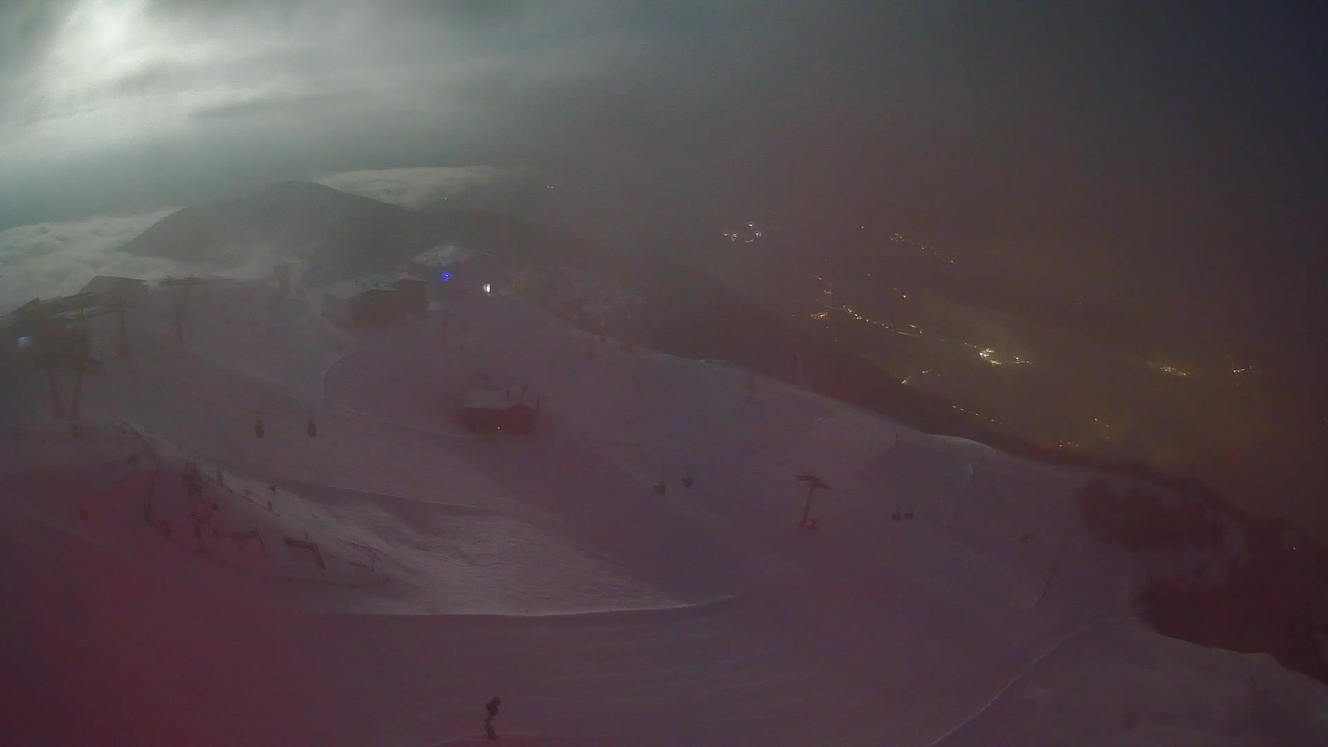Skigebiet Kronplatz Gipfel | Blick auf Bruneck