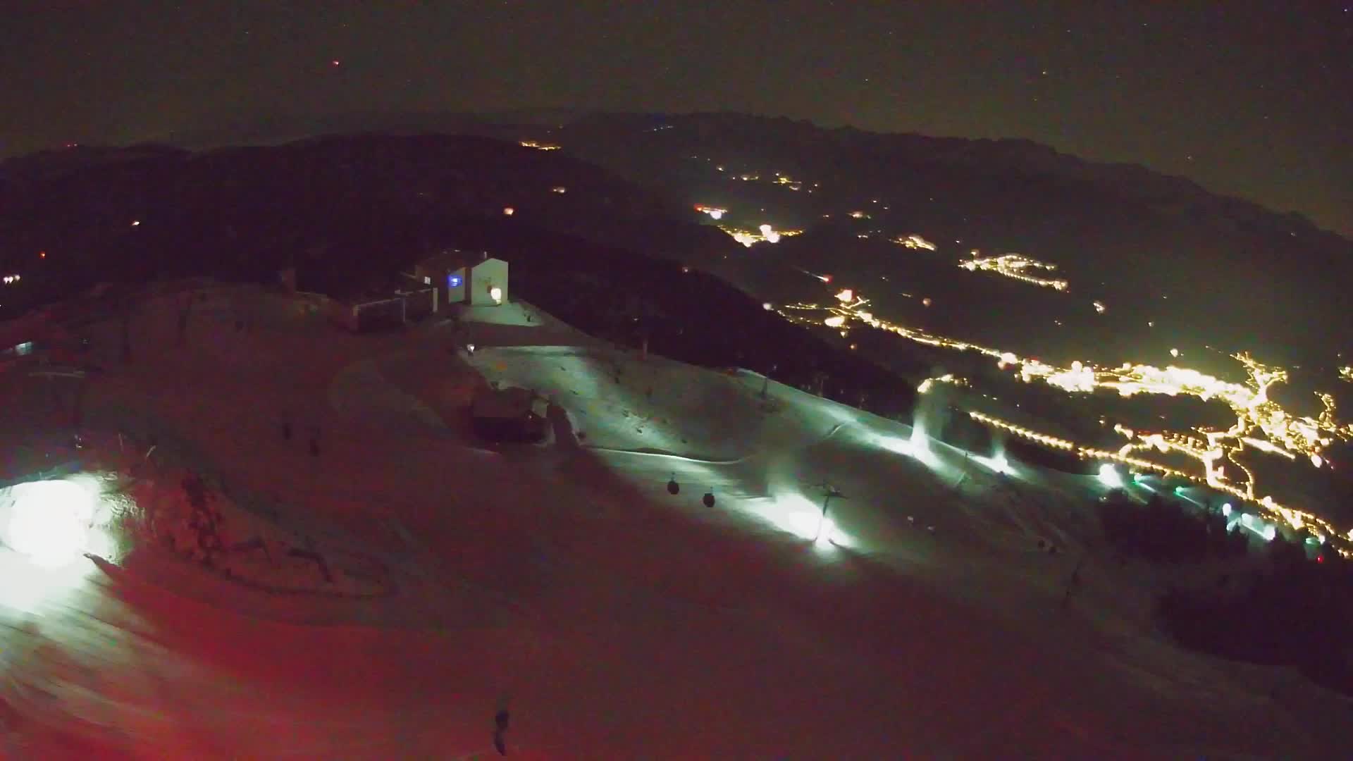Stazione sciistica di Plan de Corones | vista su Brunico