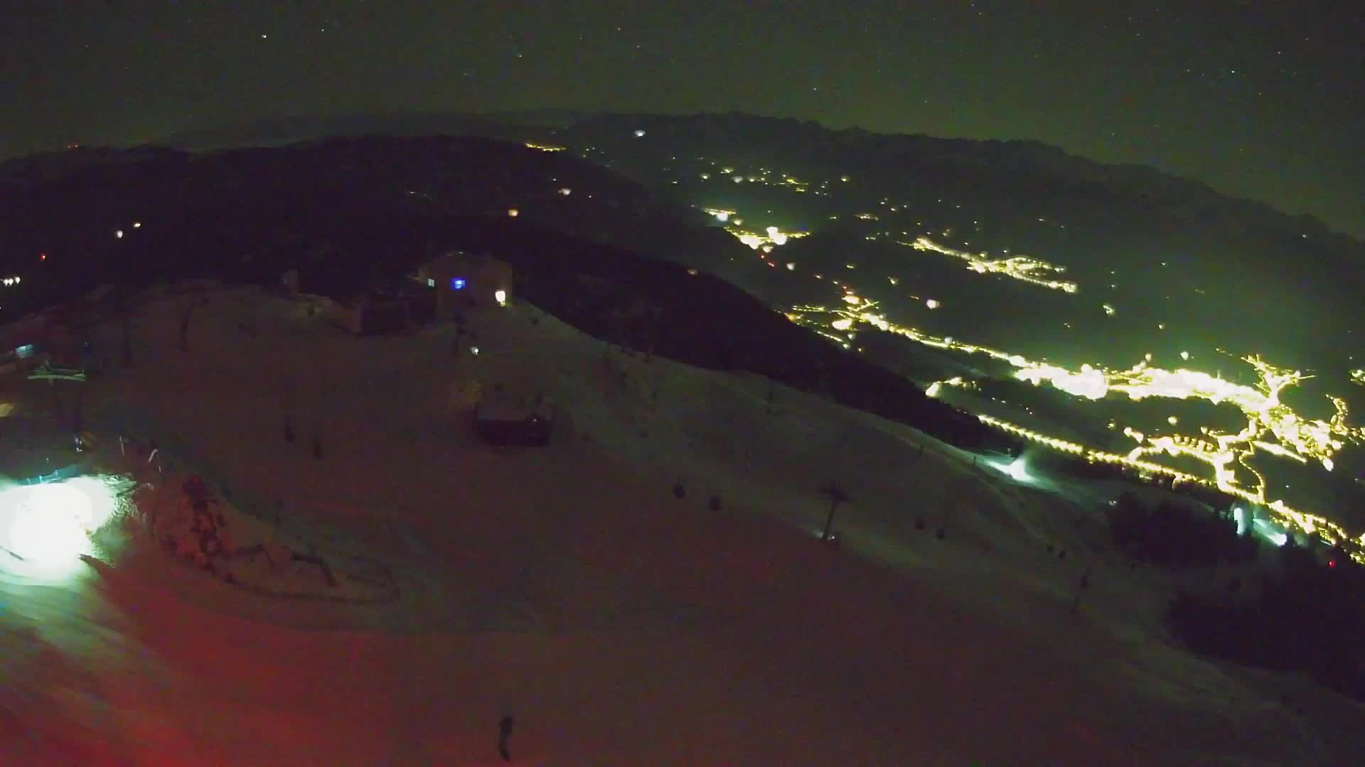 Stazione sciistica di Plan de Corones | vista su Brunico