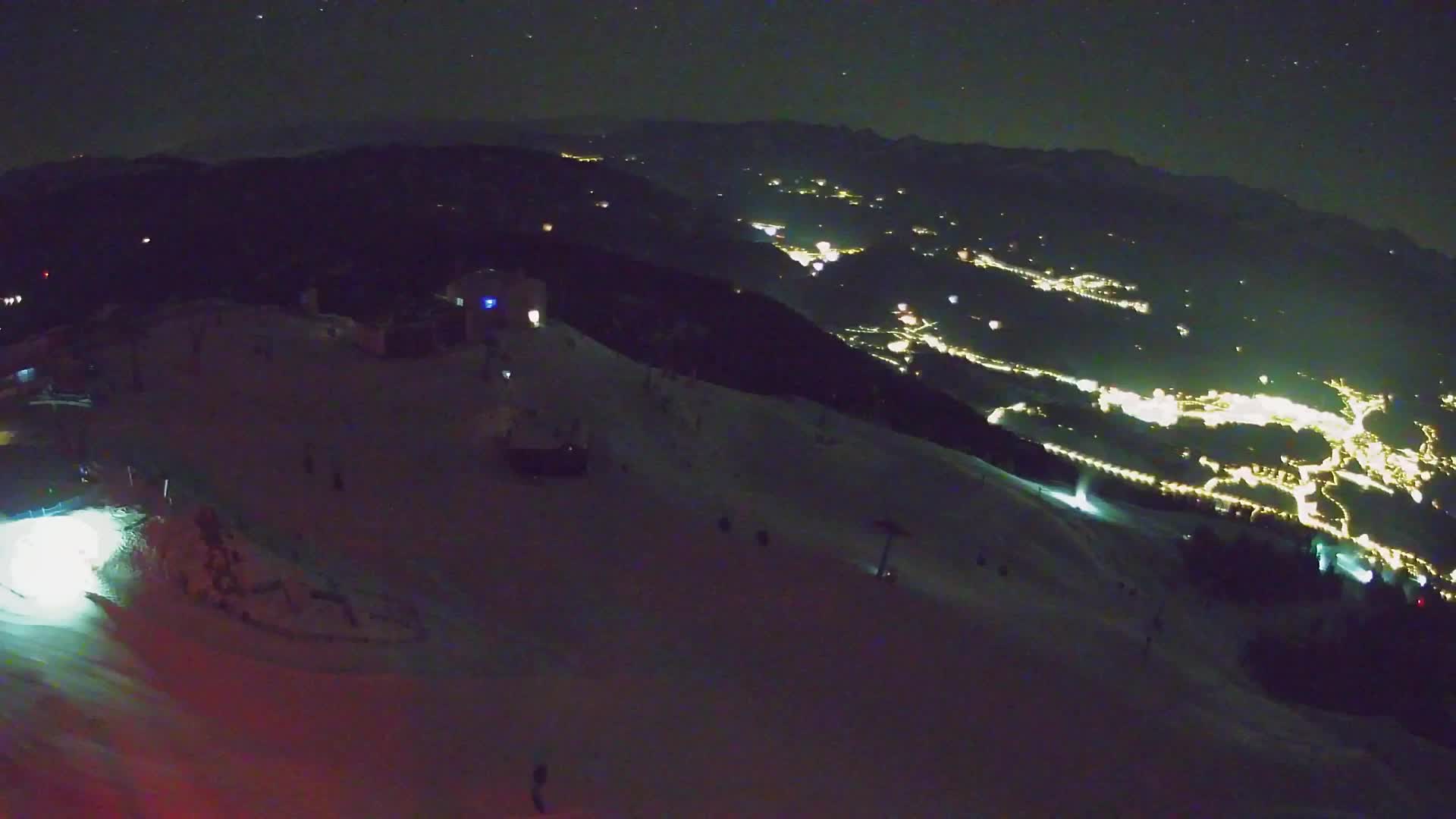 Stazione sciistica di Plan de Corones | vista su Brunico