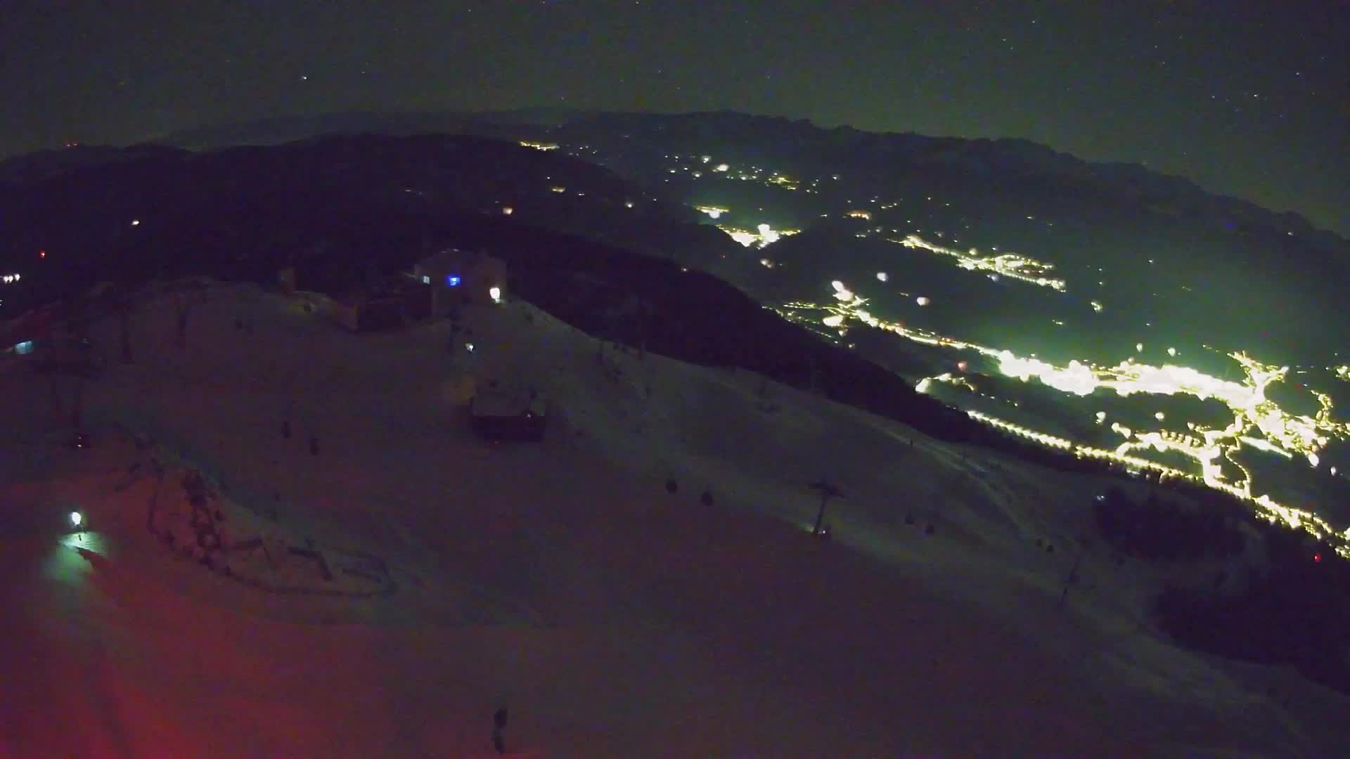 Stazione sciistica di Plan de Corones | vista su Brunico