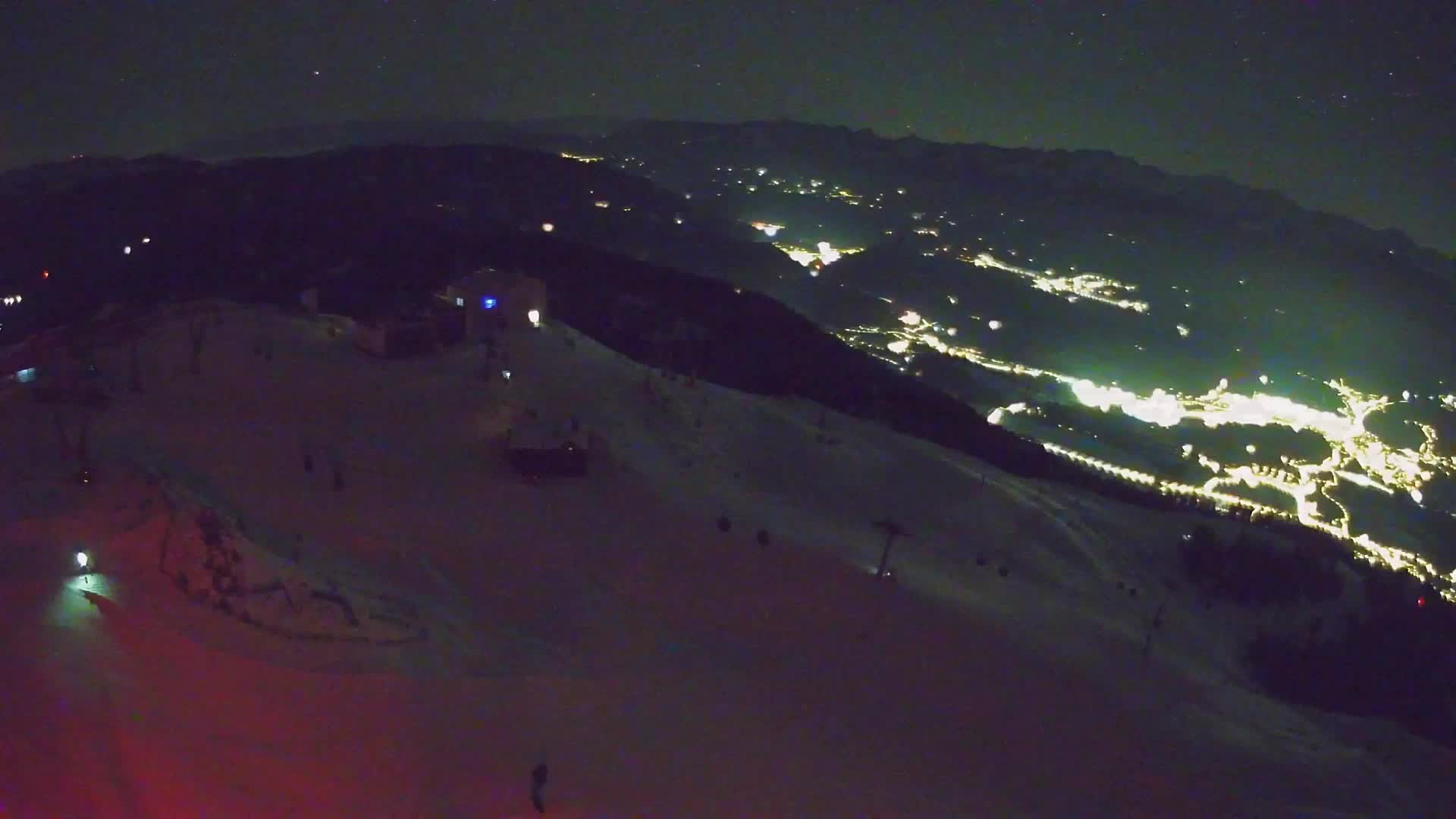 Stazione sciistica di Plan de Corones | vista su Brunico