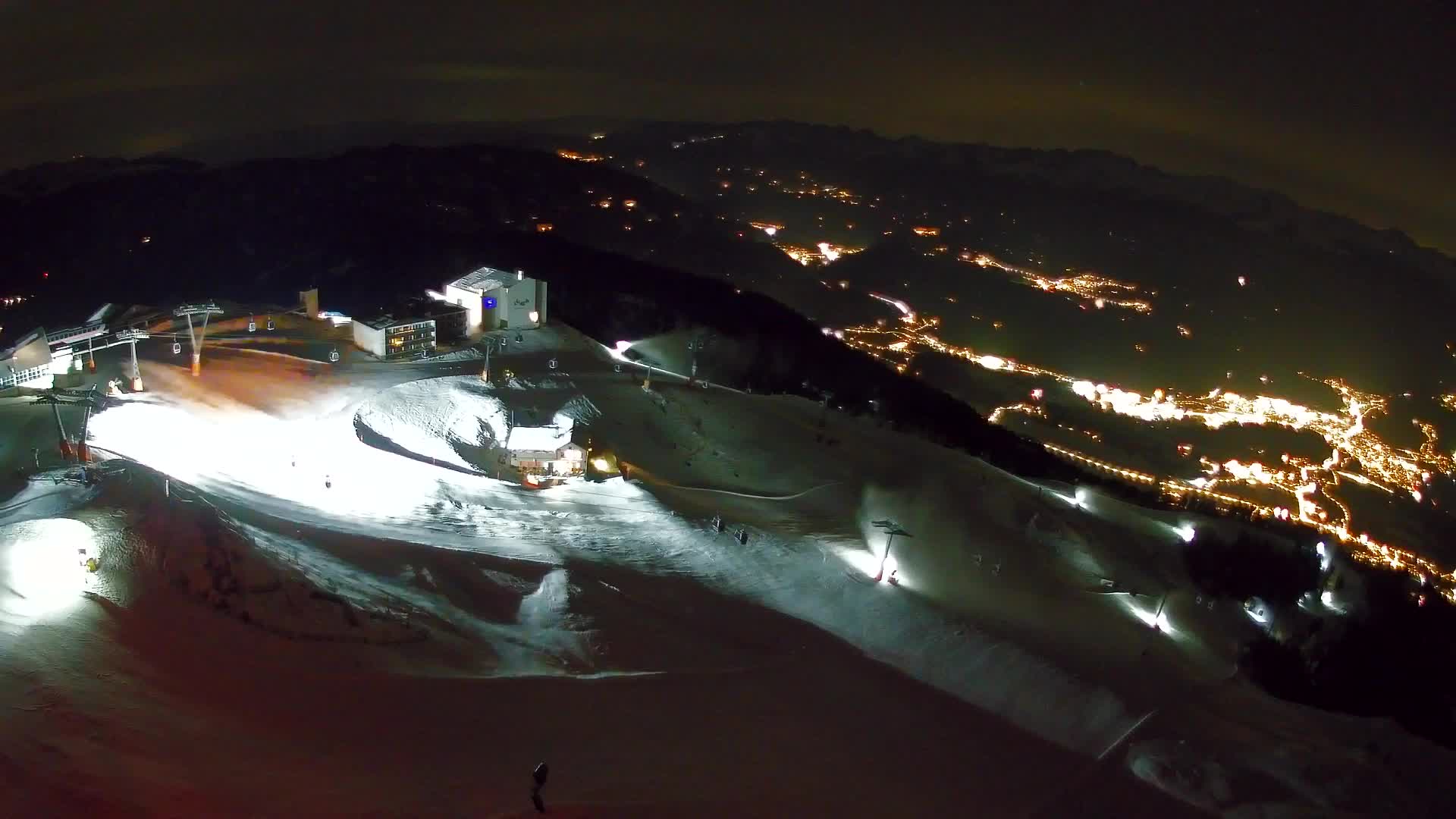 Stazione sciistica di Plan de Corones | vista su Brunico