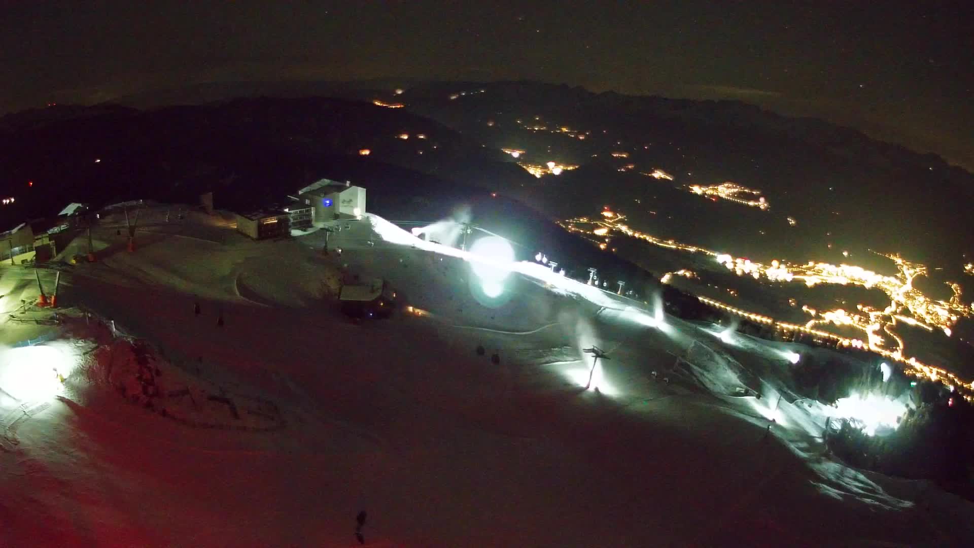 Stazione sciistica di Plan de Corones | vista su Brunico