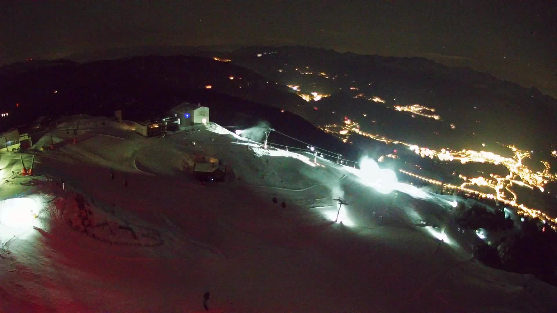 Stazione sciistica di Plan de Corones | vista su Brunico