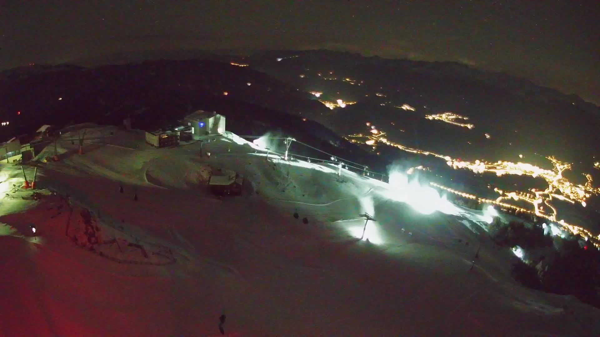 Smučišče Kronplatz – vrh | pogled na Bruneck