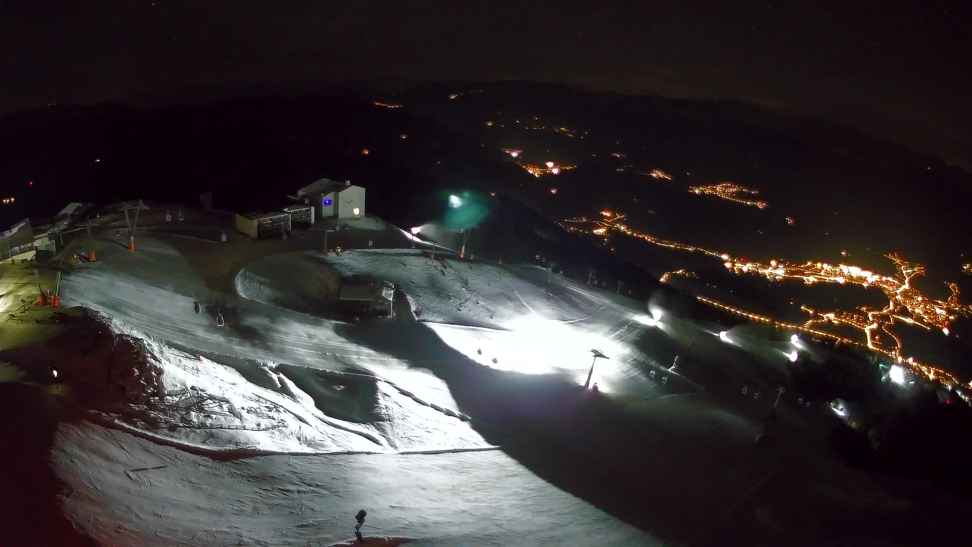 Smučišče Kronplatz – vrh | pogled na Bruneck