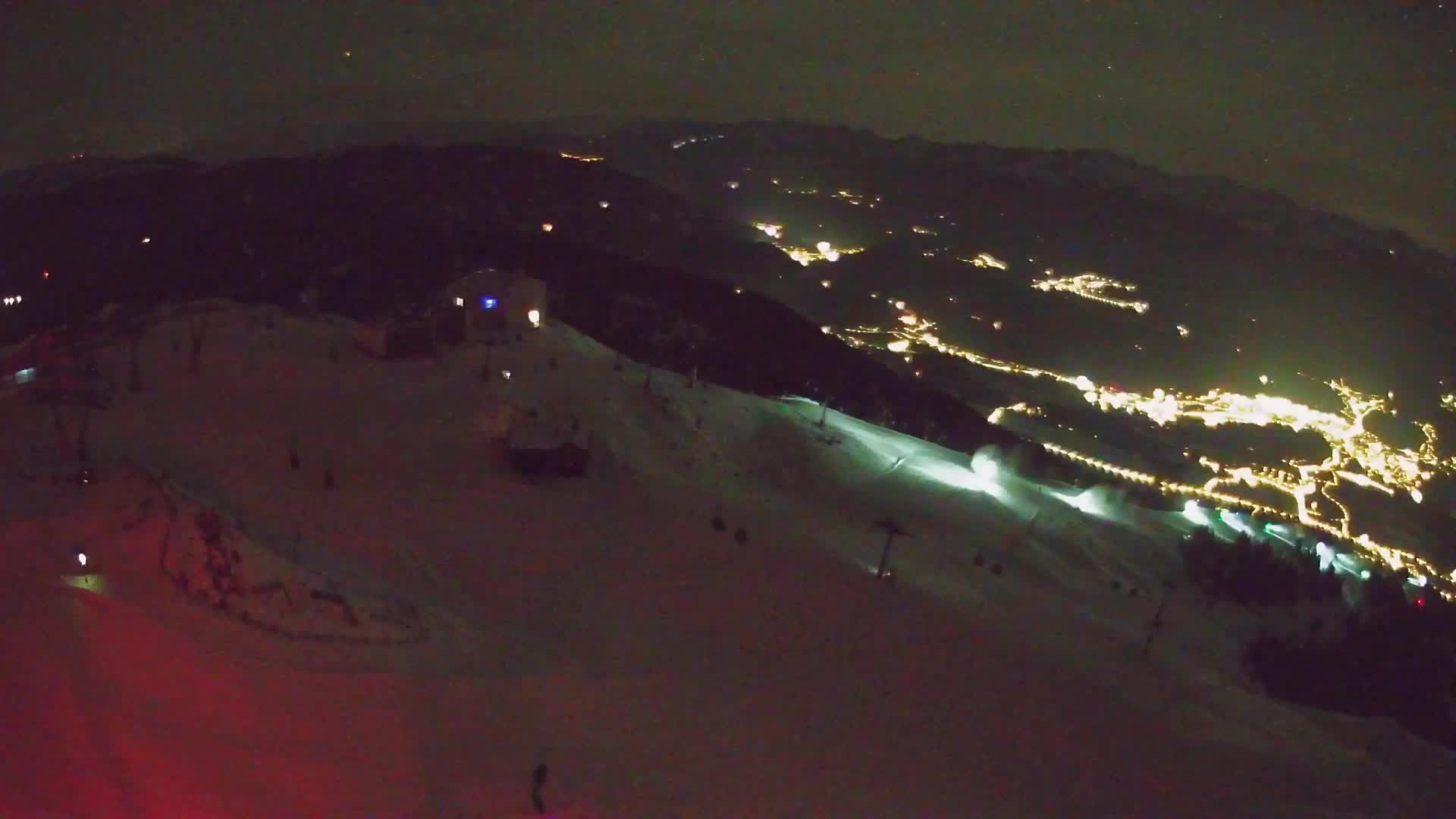 Skigebiet Kronplatz Gipfel | Blick auf Bruneck