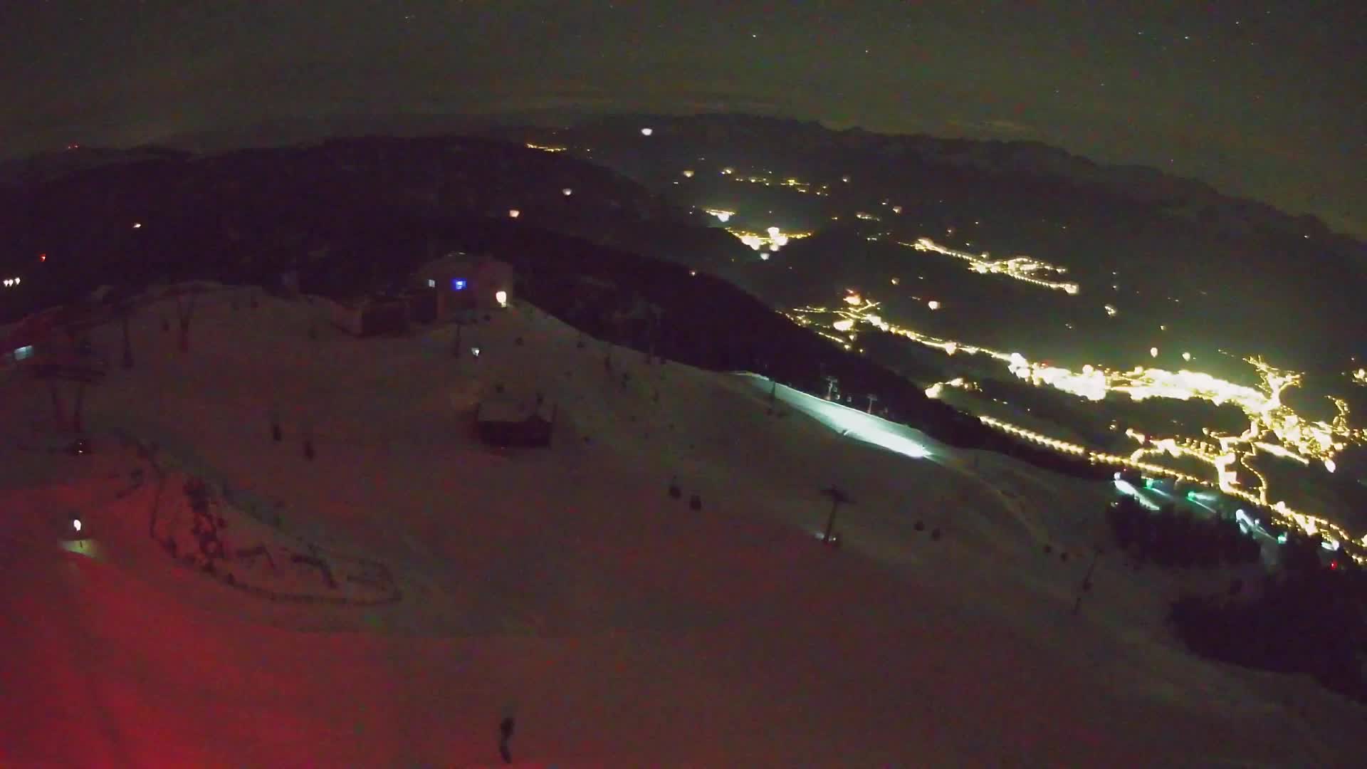 Kronplatz peak Ski resort | view to Bruneck