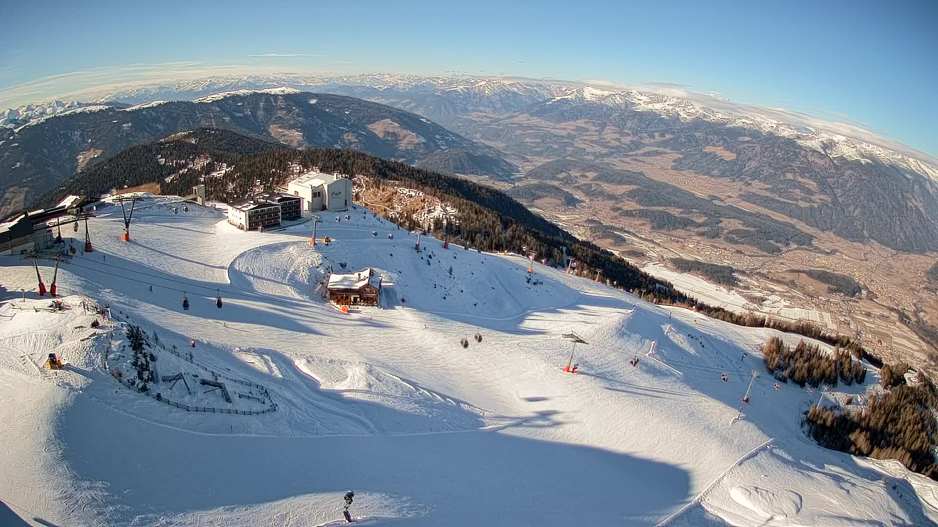 Skijalište Kronplatz – vrh | pogled na Bruneck