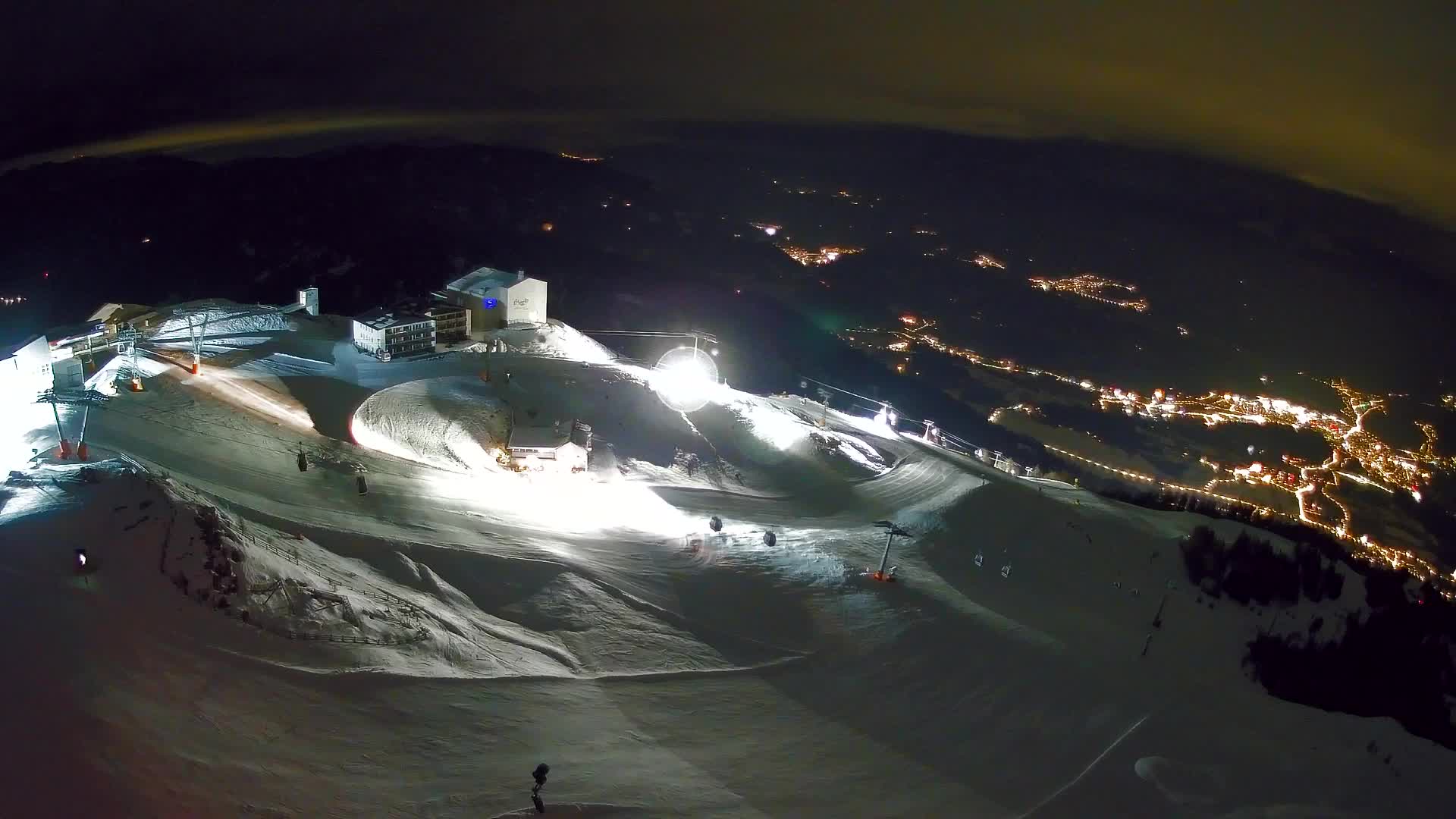 Smučišče Kronplatz – vrh | pogled na Bruneck