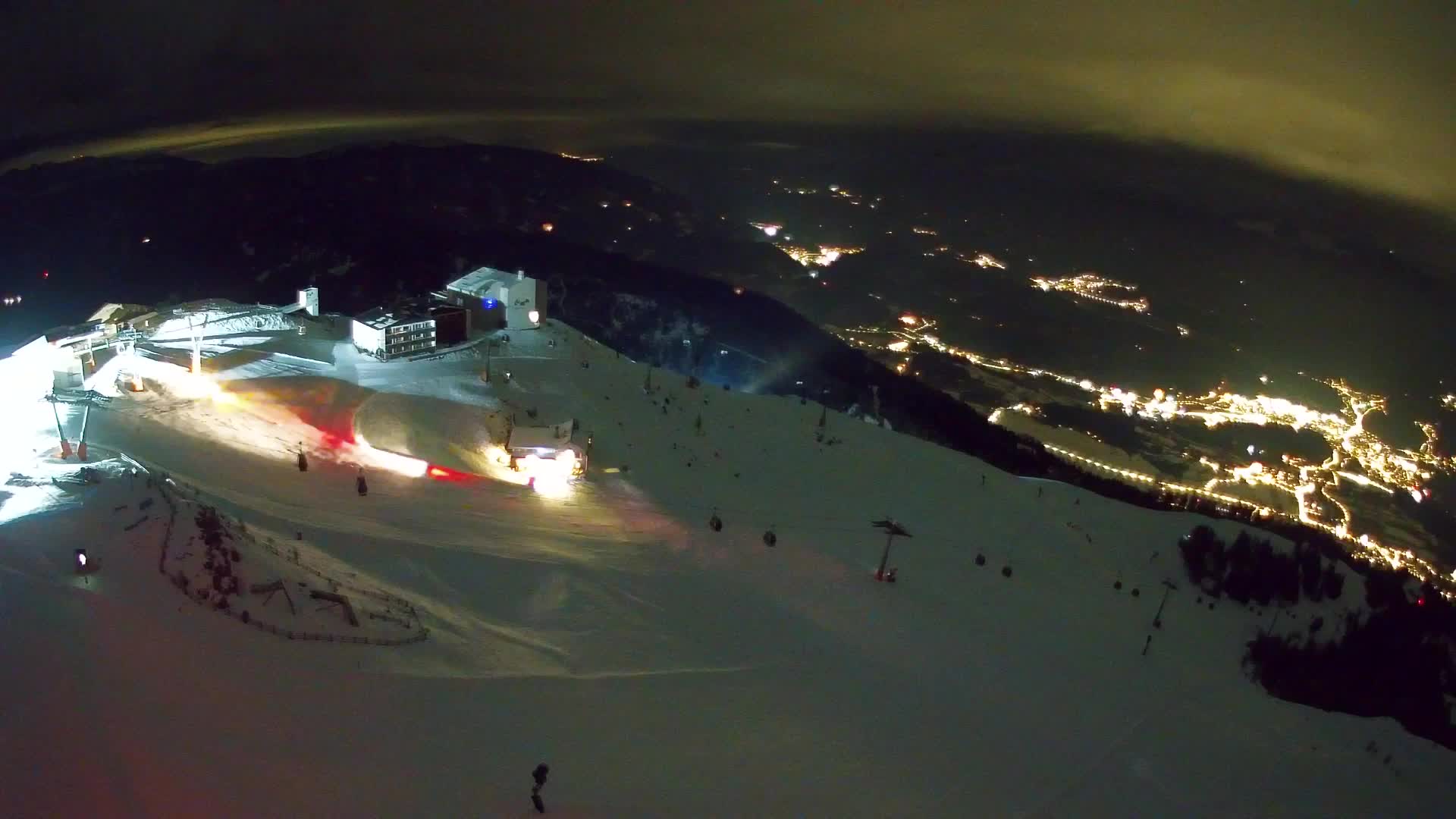 Smučišče Kronplatz – vrh | pogled na Bruneck