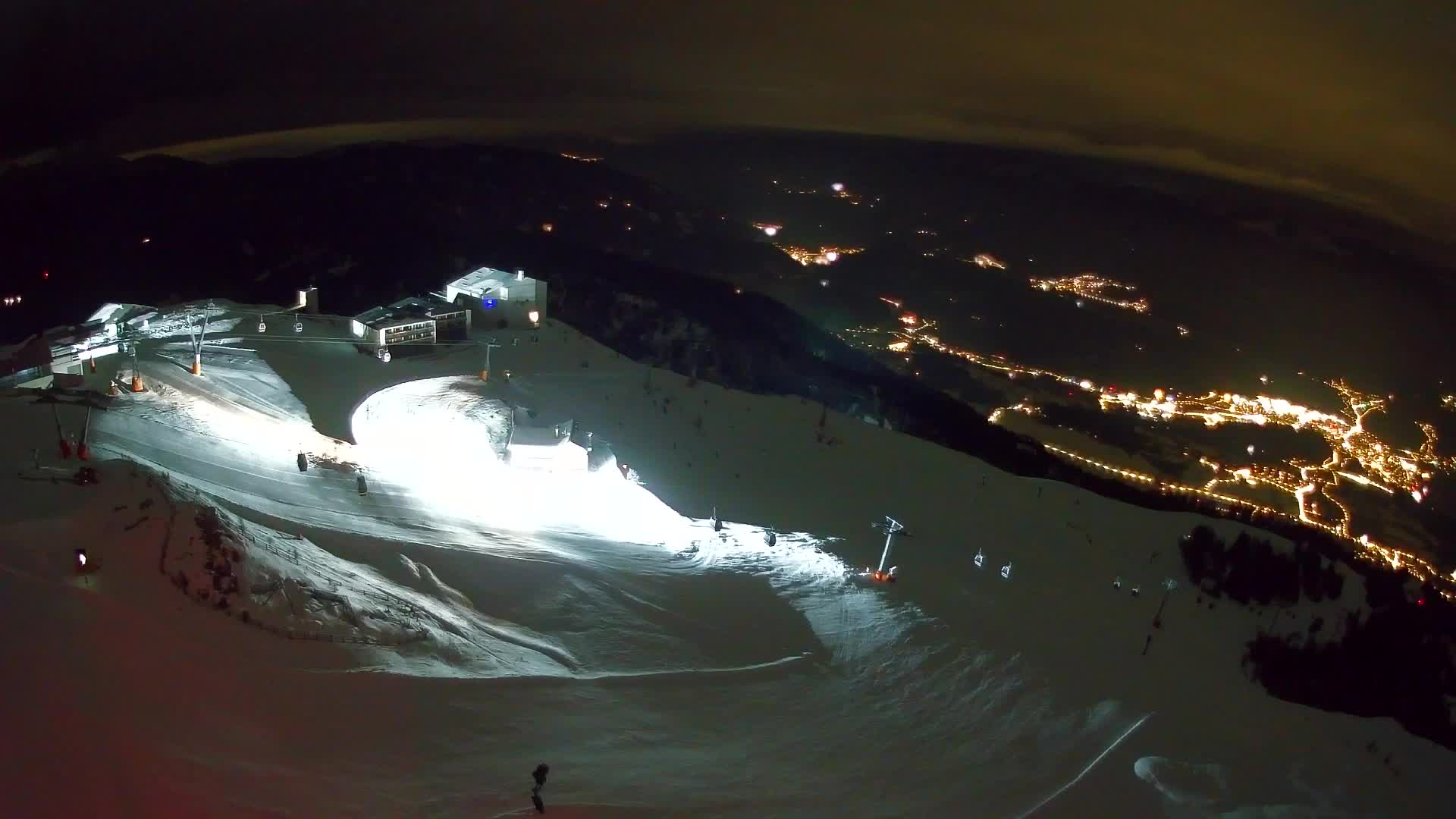 Smučišče Kronplatz – vrh | pogled na Bruneck