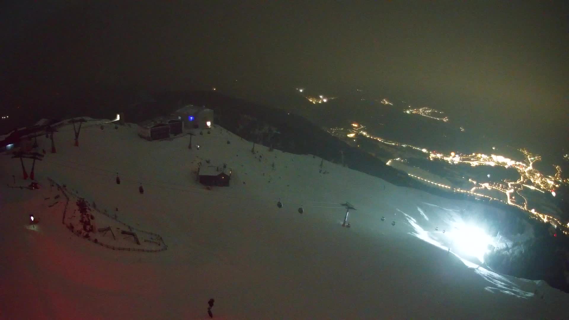 Smučišče Kronplatz – vrh | pogled na Bruneck