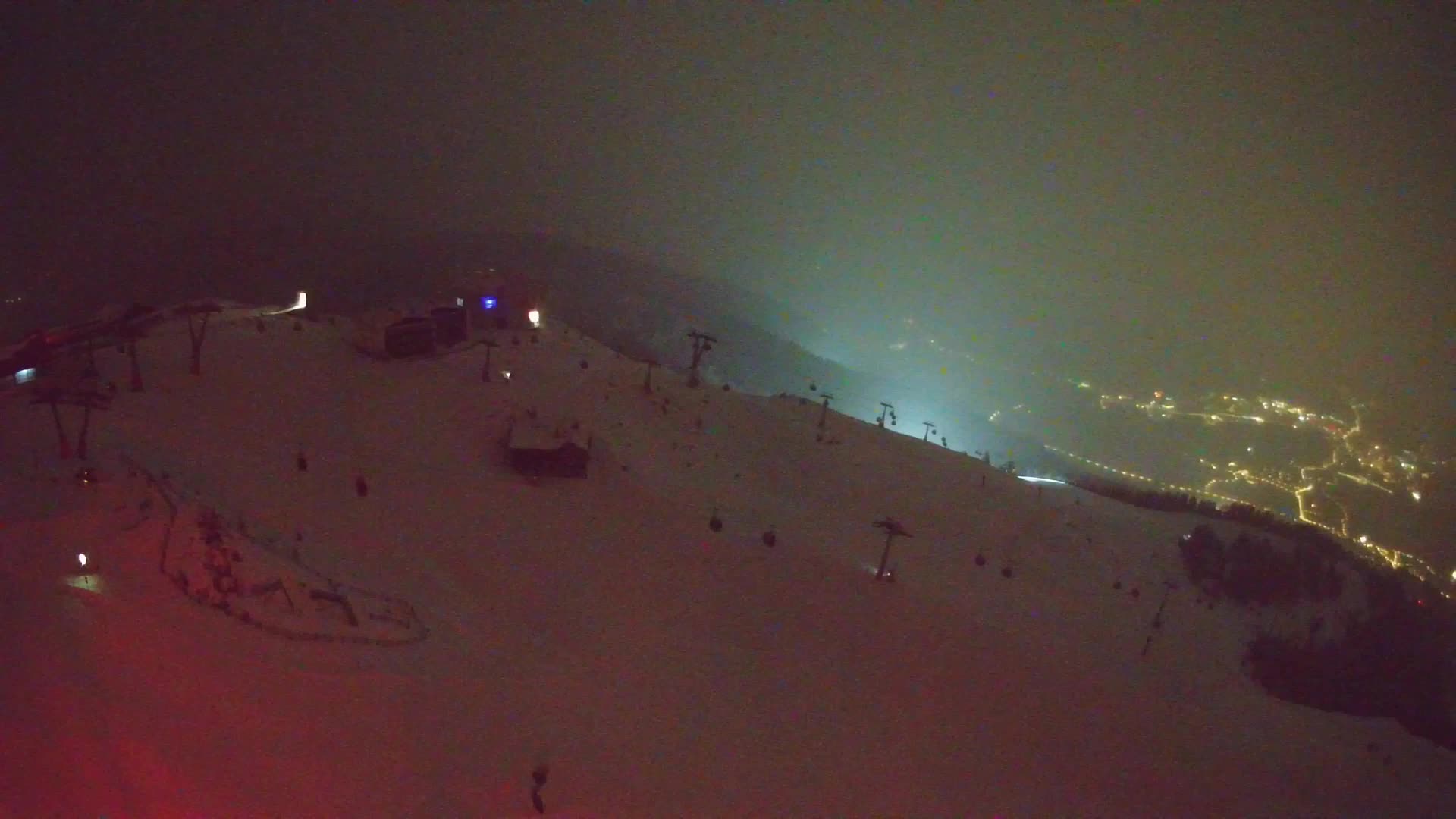 Skigebiet Kronplatz Gipfel | Blick auf Bruneck