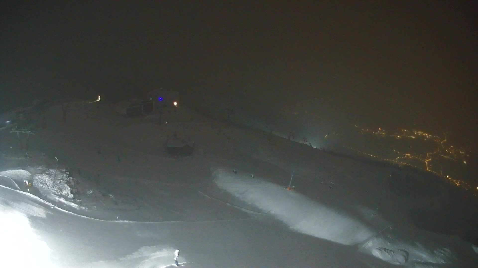 Station de ski Kronplatz sommet | vue sur Brunico