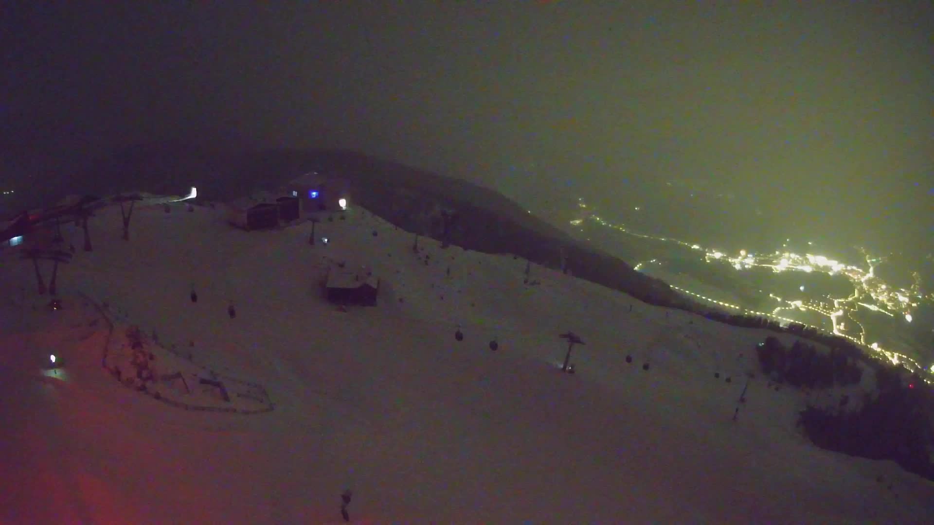 Skigebiet Kronplatz Gipfel | Blick auf Bruneck