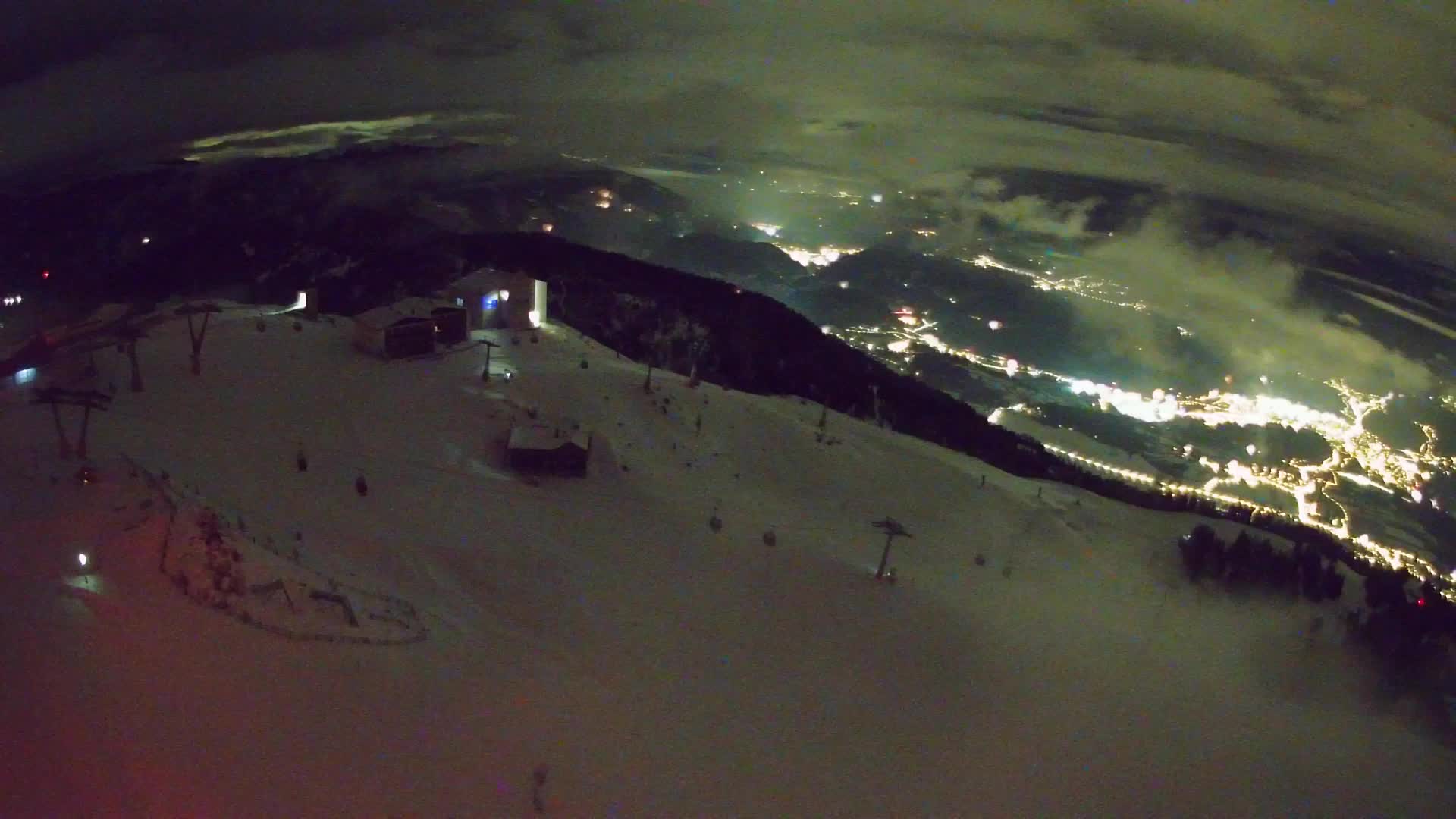 Smučišče Kronplatz – vrh | pogled na Bruneck