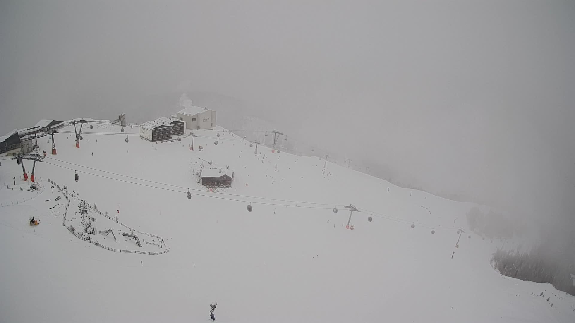 Skigebiet Kronplatz Gipfel | Blick auf Bruneck