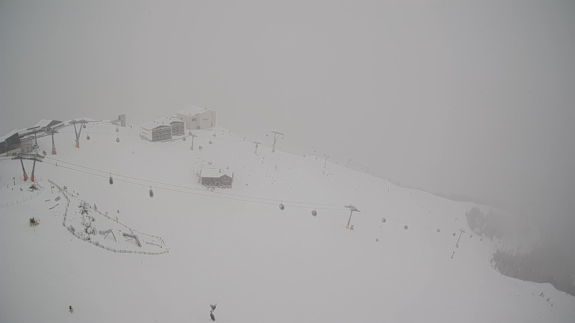 Kronplatz peak Ski resort | view to Bruneck