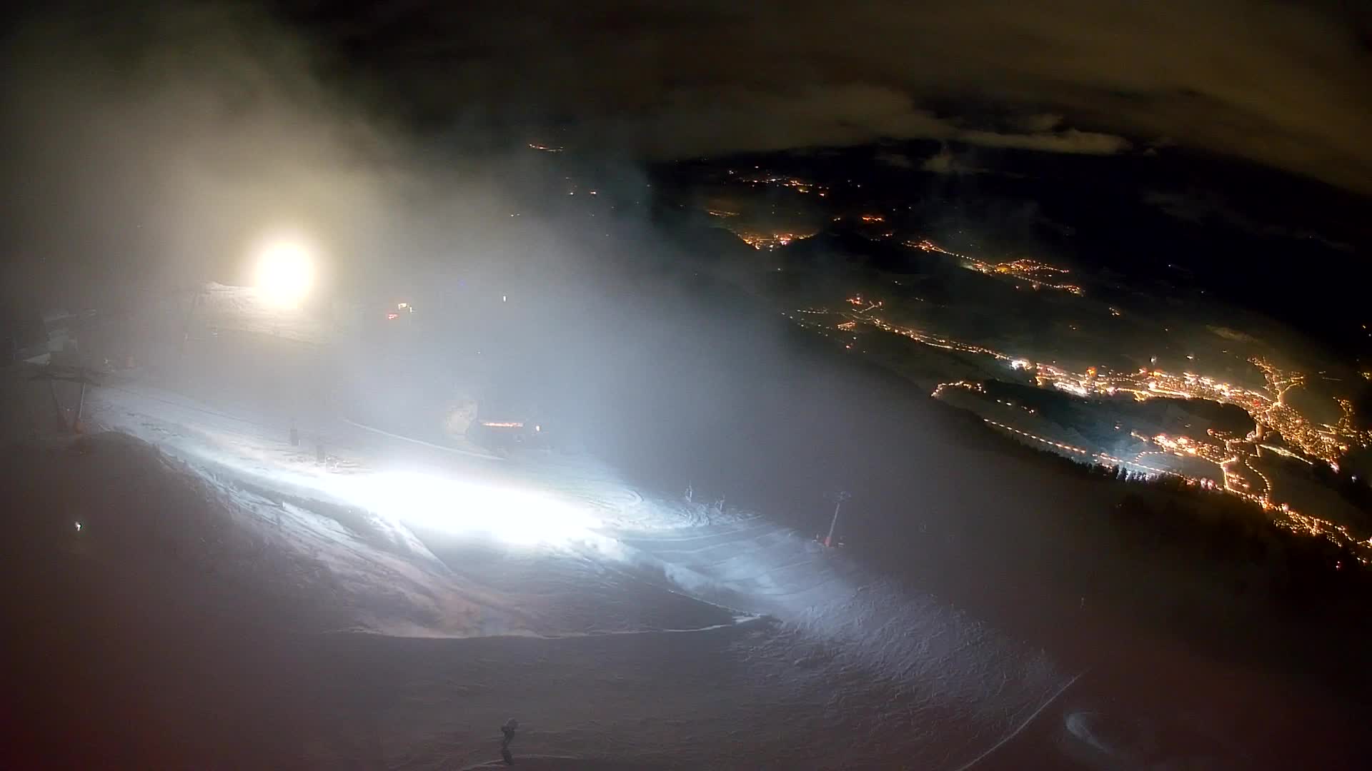 Kronplatz peak Ski resort | view to Bruneck