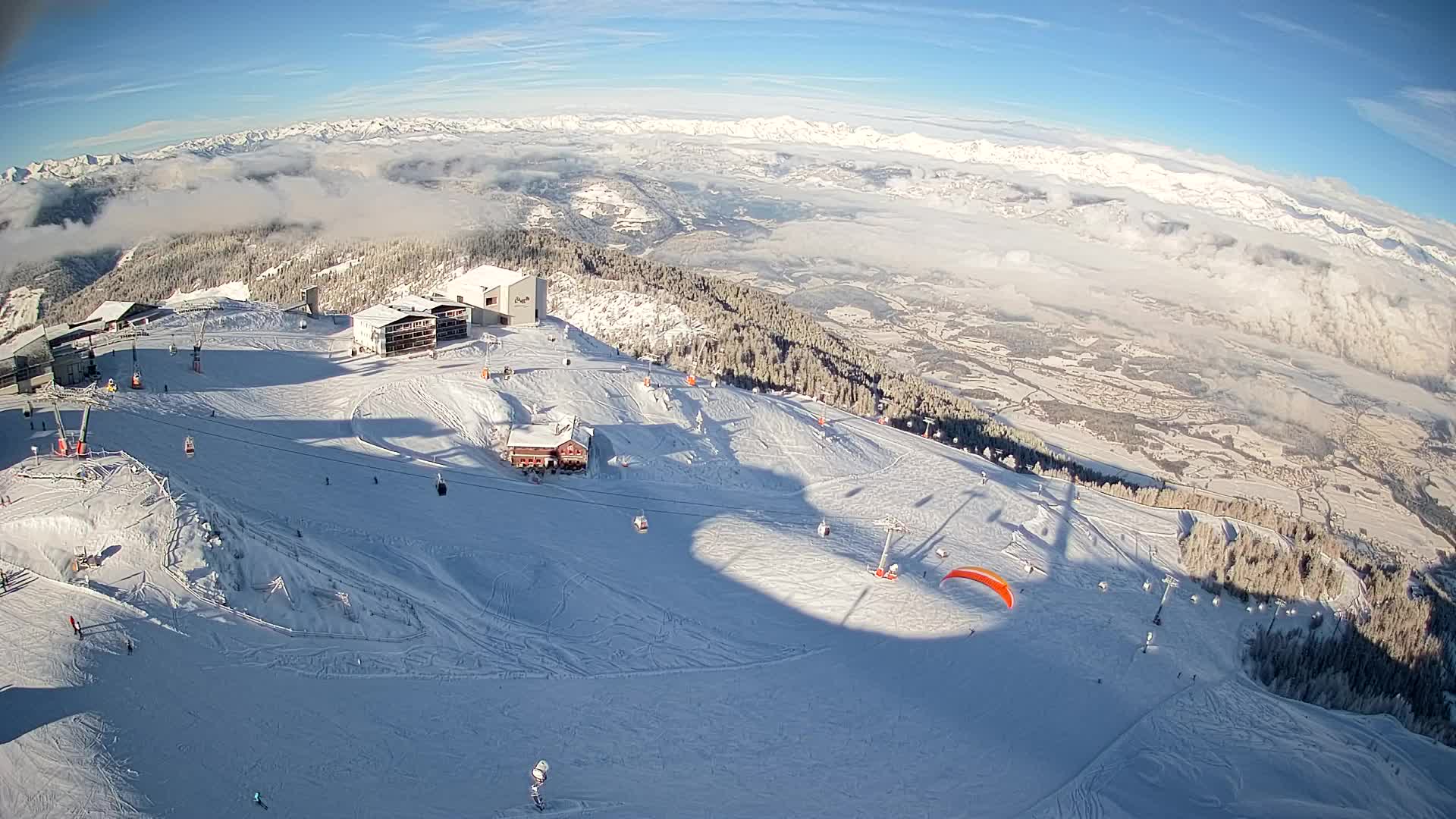 Skijalište Kronplatz – vrh | pogled na Bruneck