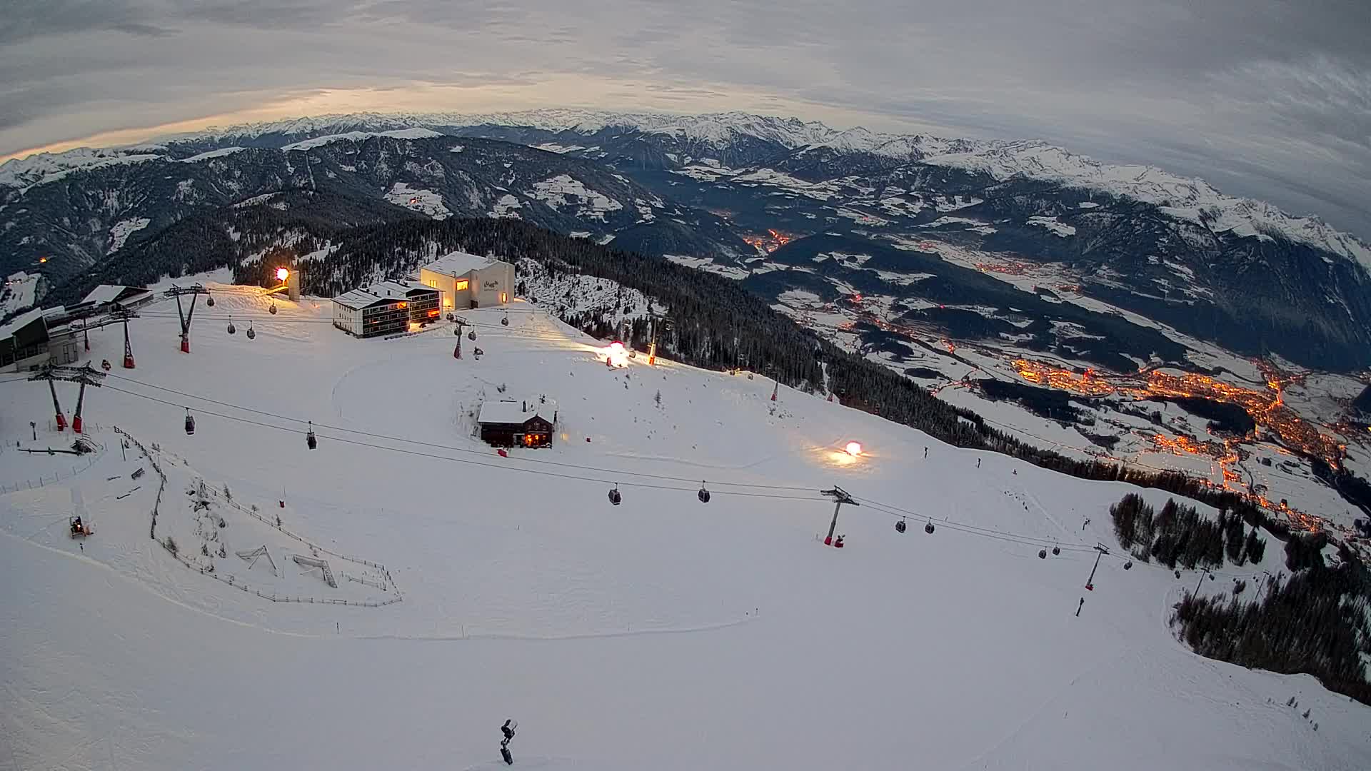 Skijalište Kronplatz – vrh | pogled na Bruneck