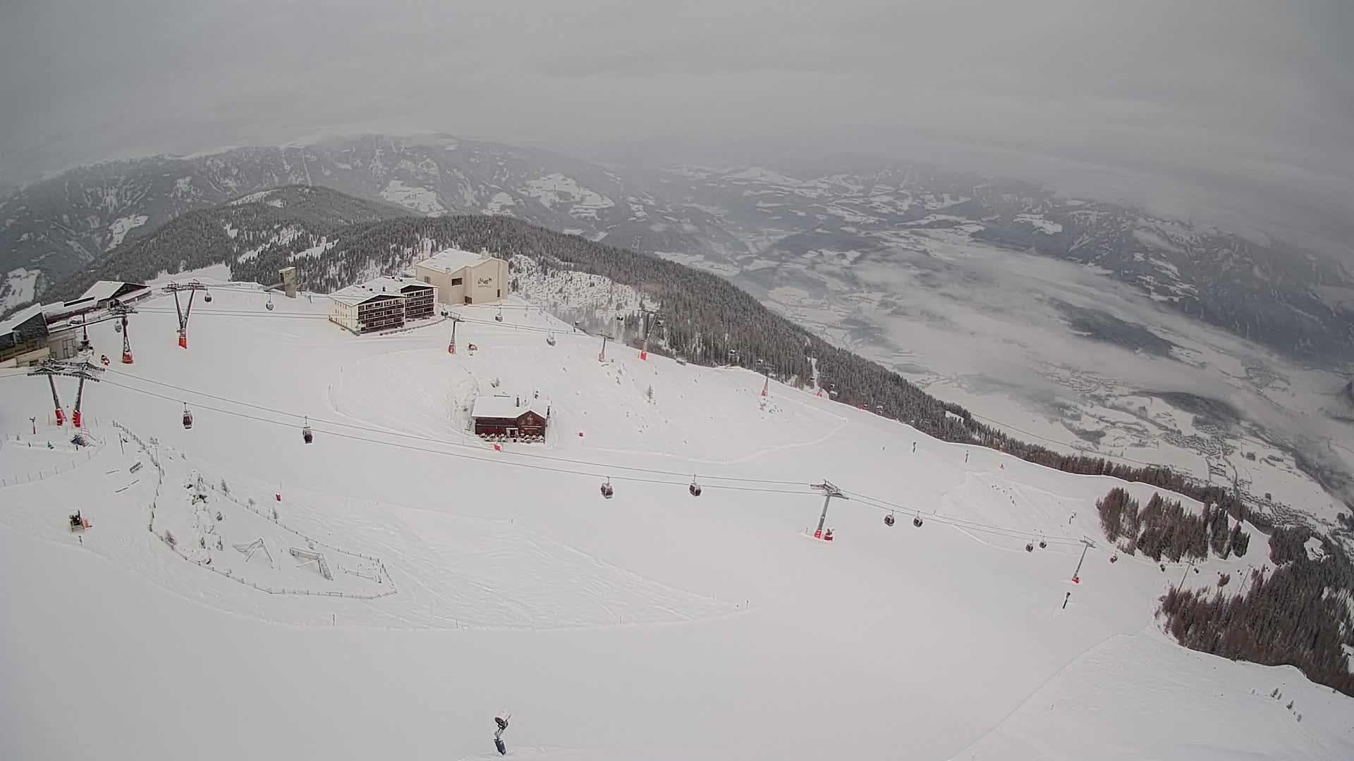 Skijalište Kronplatz – vrh | pogled na Bruneck