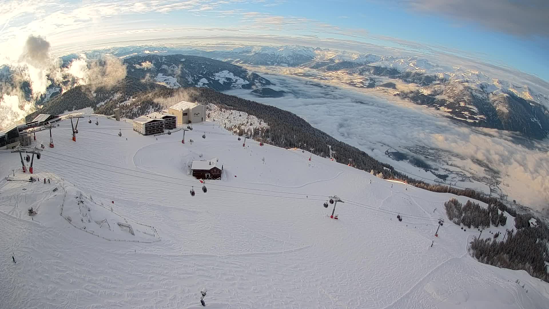Skijalište Kronplatz – vrh | pogled na Bruneck