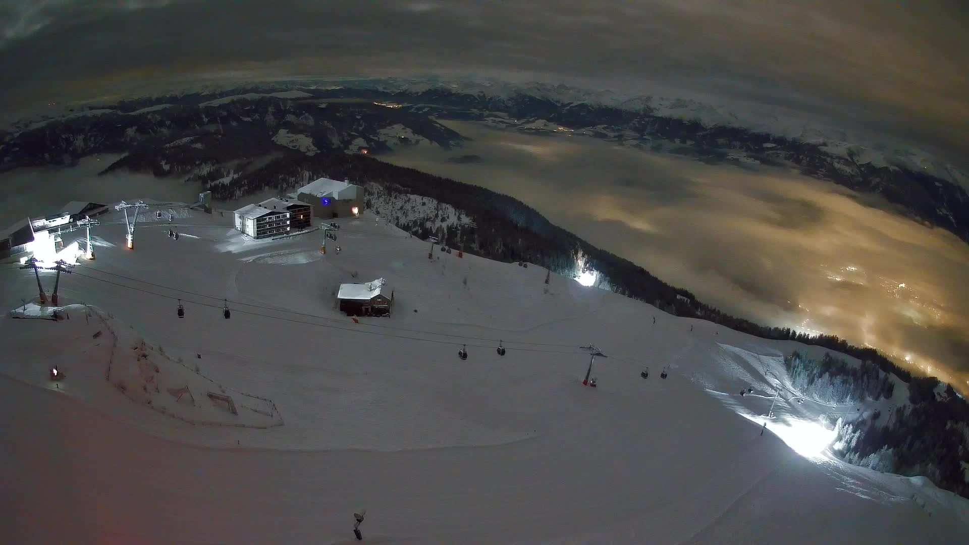 Smučišče Kronplatz – vrh | pogled na Bruneck