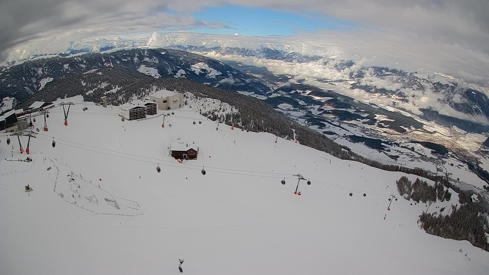 Skijalište Kronplatz – vrh | pogled na Bruneck