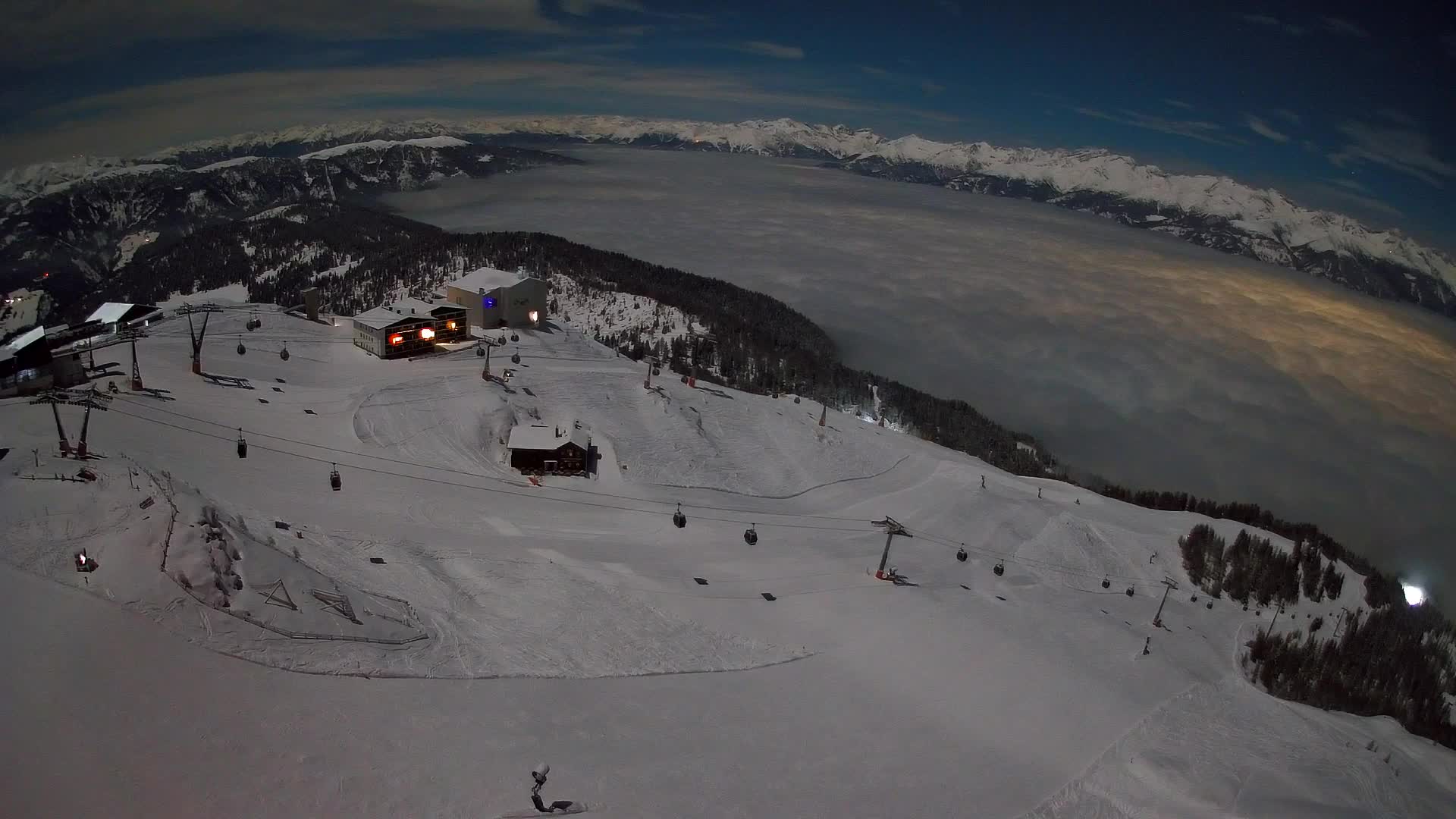 Skijalište Kronplatz – vrh | pogled na Bruneck