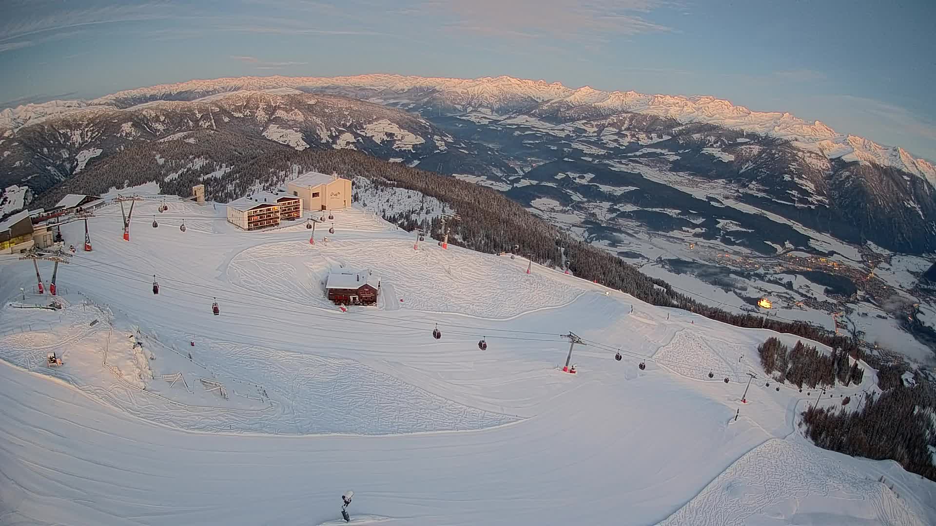 Skijalište Kronplatz – vrh | pogled na Bruneck