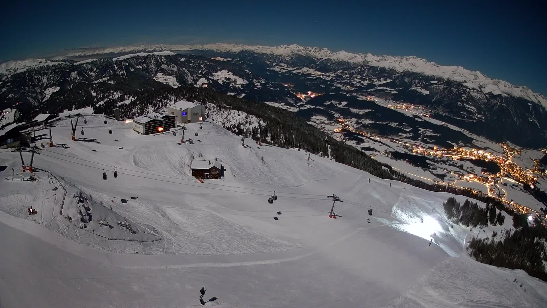 Smučišče Kronplatz – vrh | pogled na Bruneck