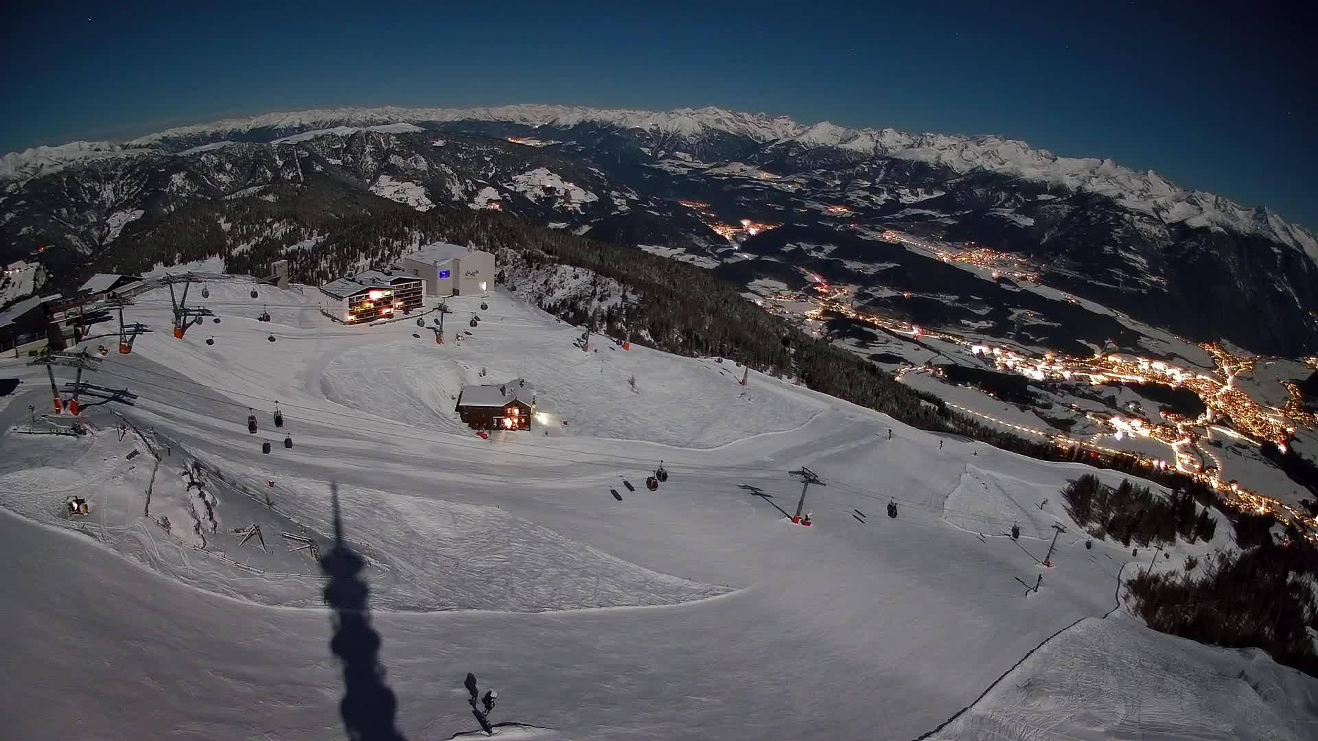 Smučišče Kronplatz – vrh | pogled na Bruneck