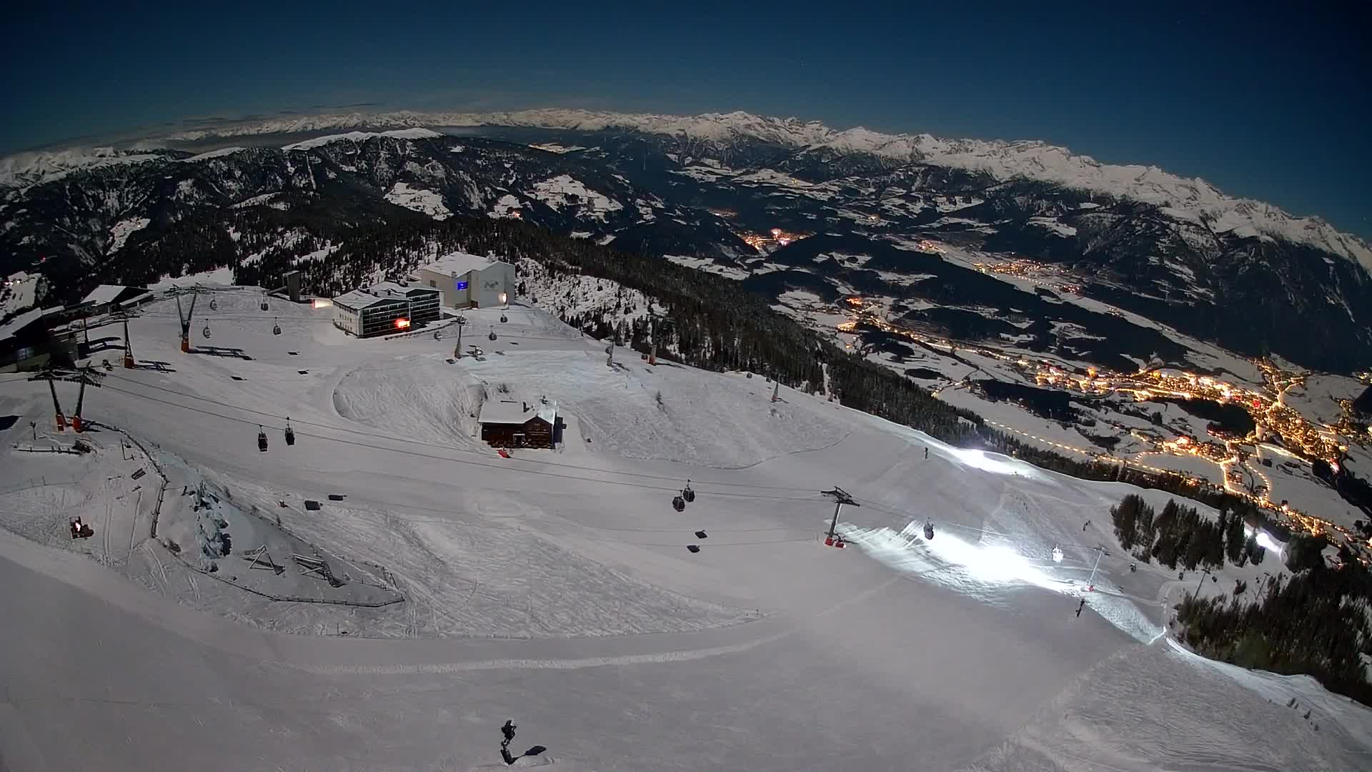 Smučišče Kronplatz – vrh | pogled na Bruneck