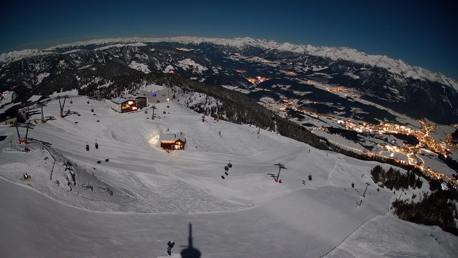 Smučišče Kronplatz – vrh | pogled na Bruneck