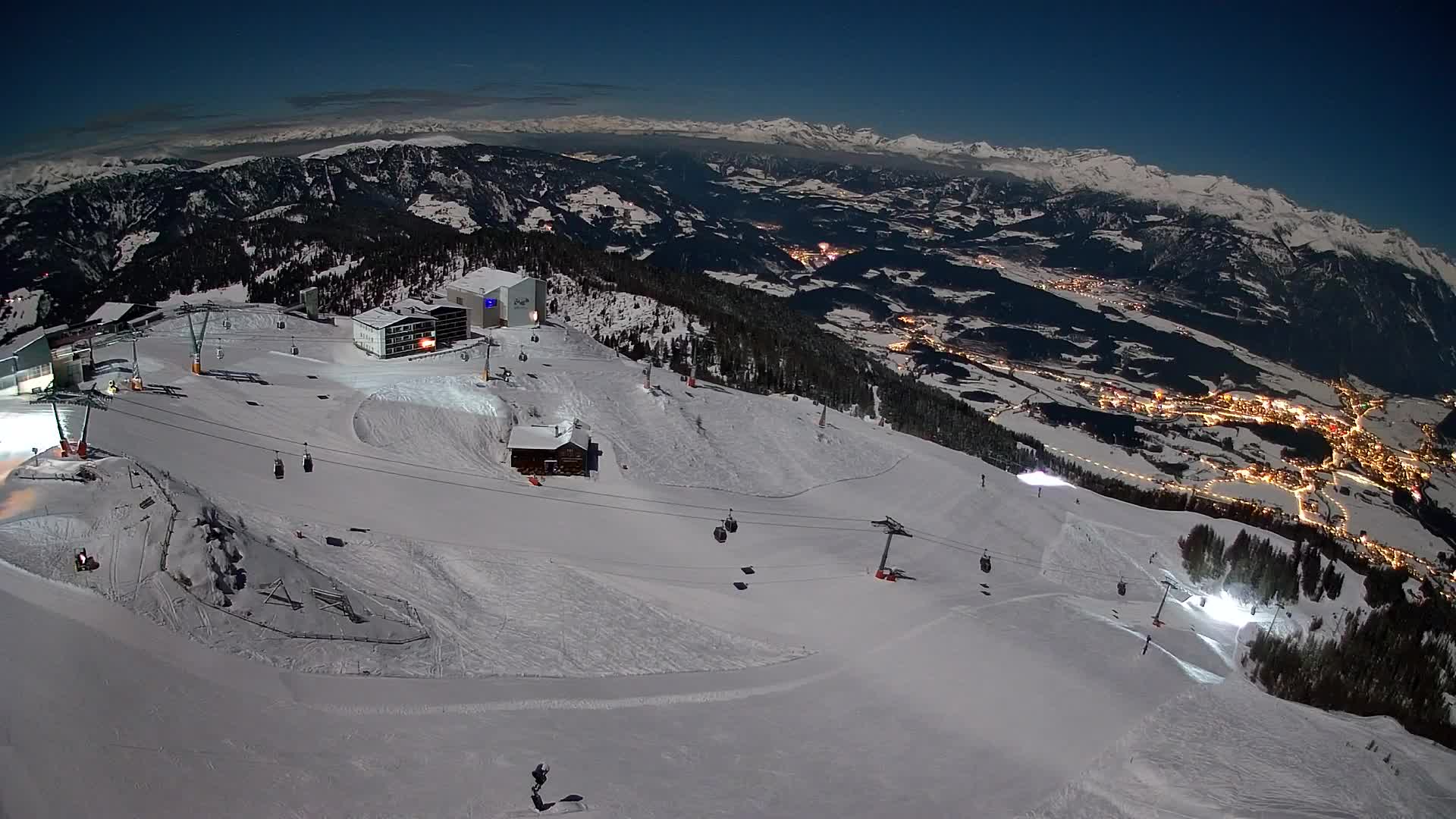 Smučišče Kronplatz – vrh | pogled na Bruneck