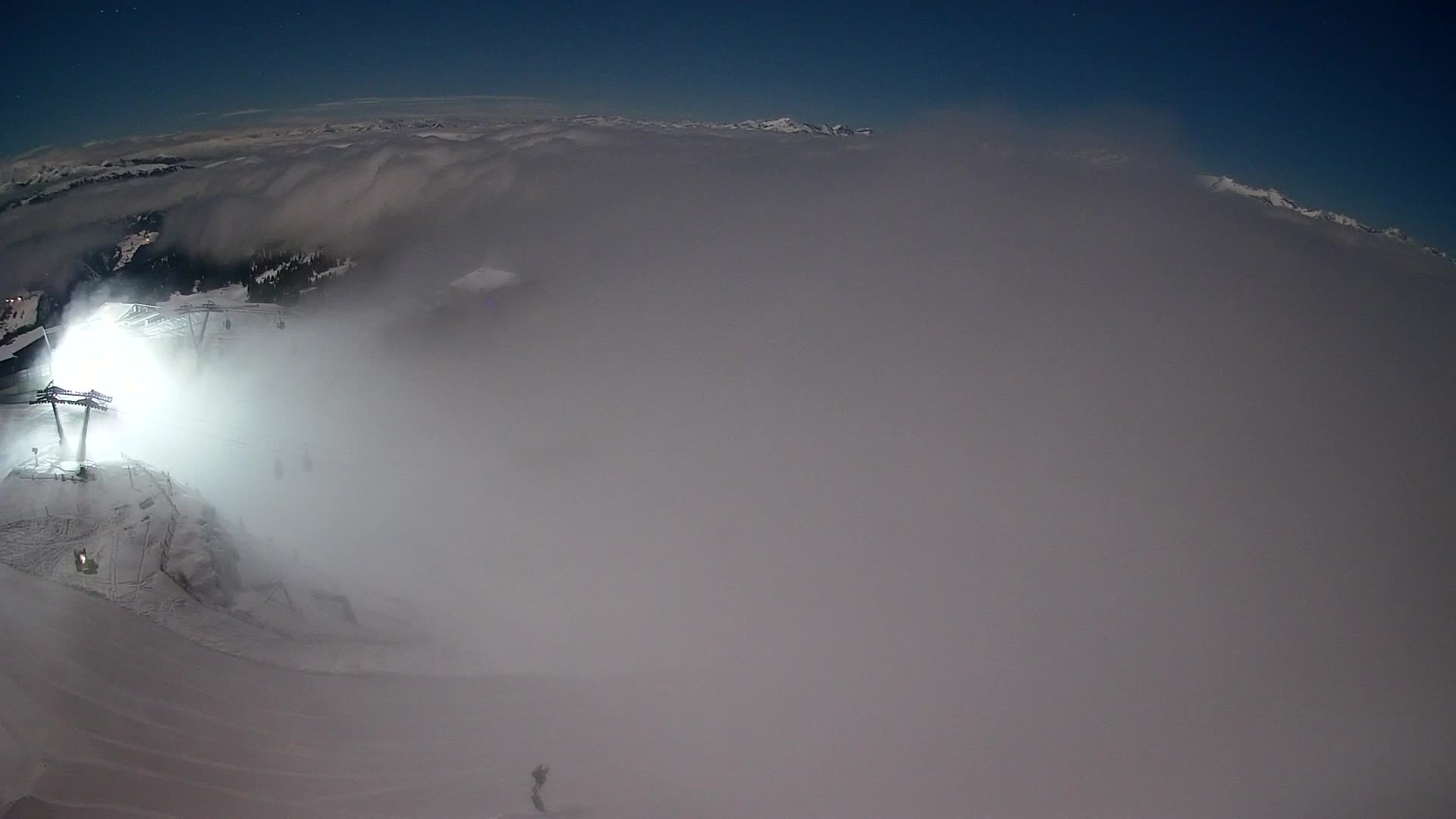 Kronplatz peak Ski resort | view to Bruneck