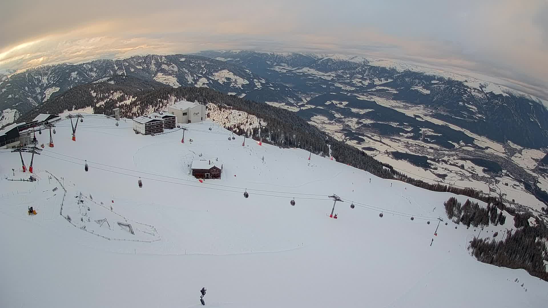 Skijalište Kronplatz – vrh | pogled na Bruneck