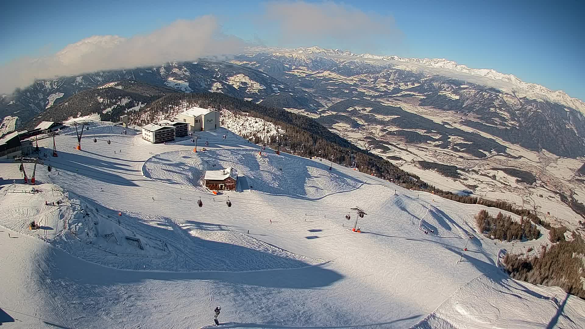 Skijalište Kronplatz – vrh | pogled na Bruneck