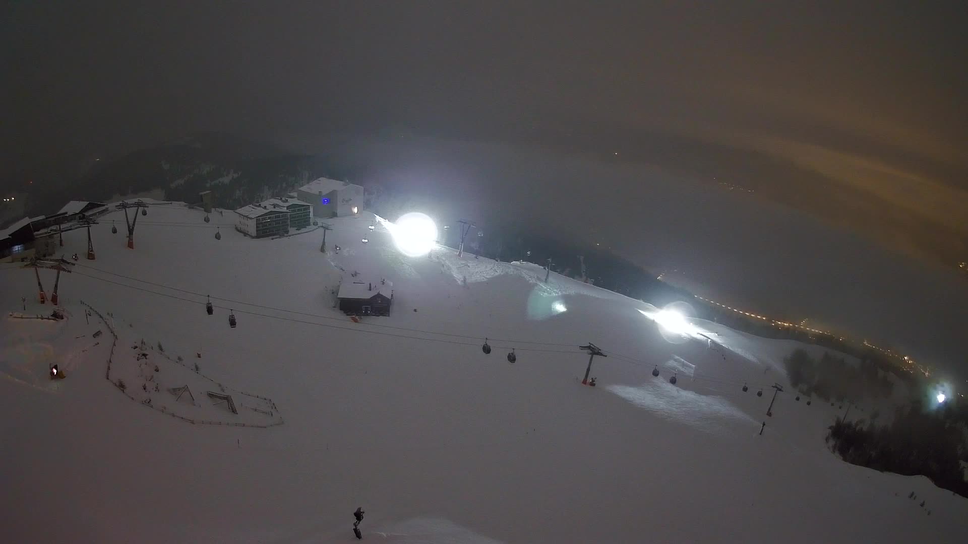 Kronplatz peak Ski resort | view to Bruneck