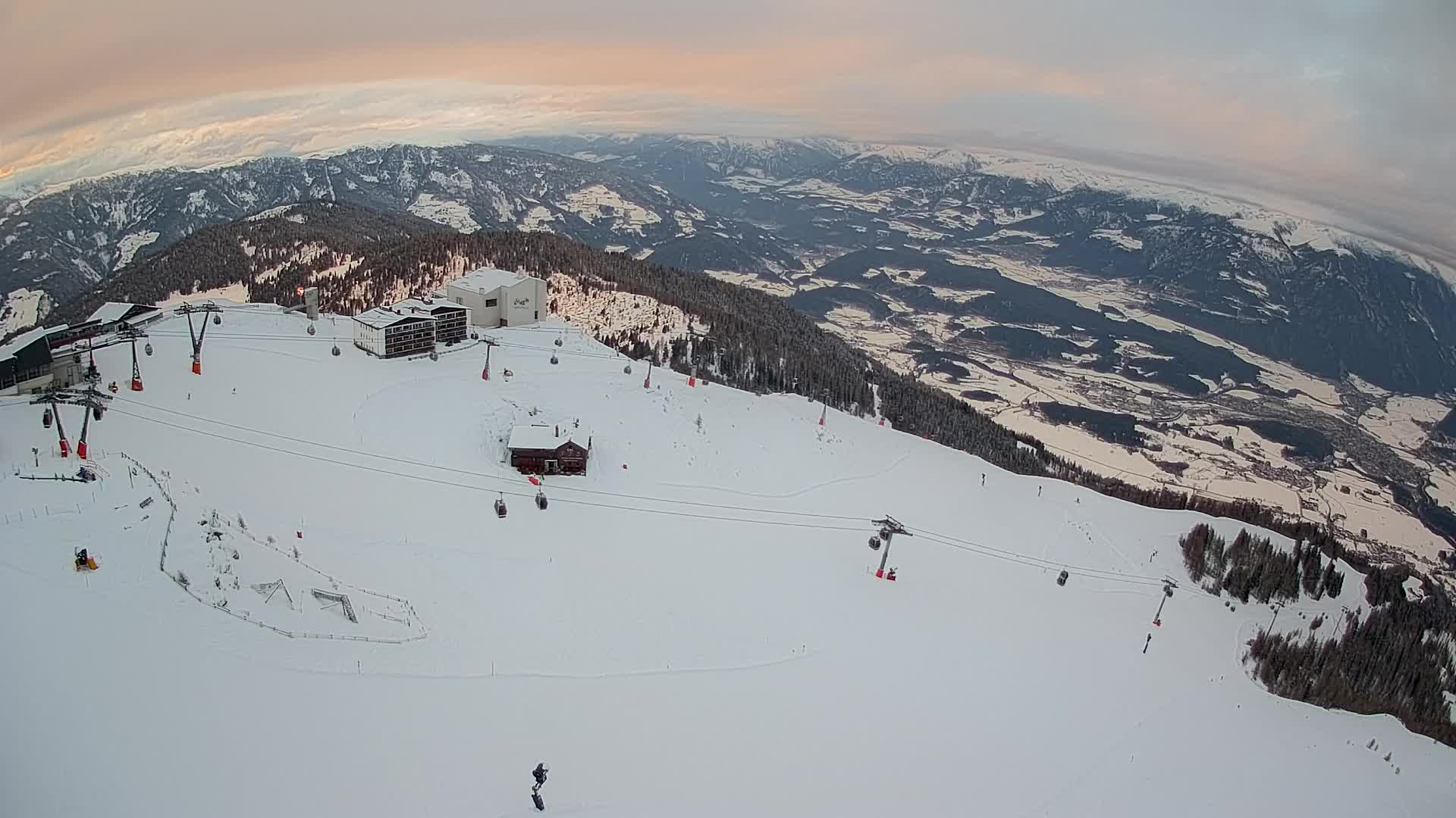 Skijalište Kronplatz – vrh | pogled na Bruneck