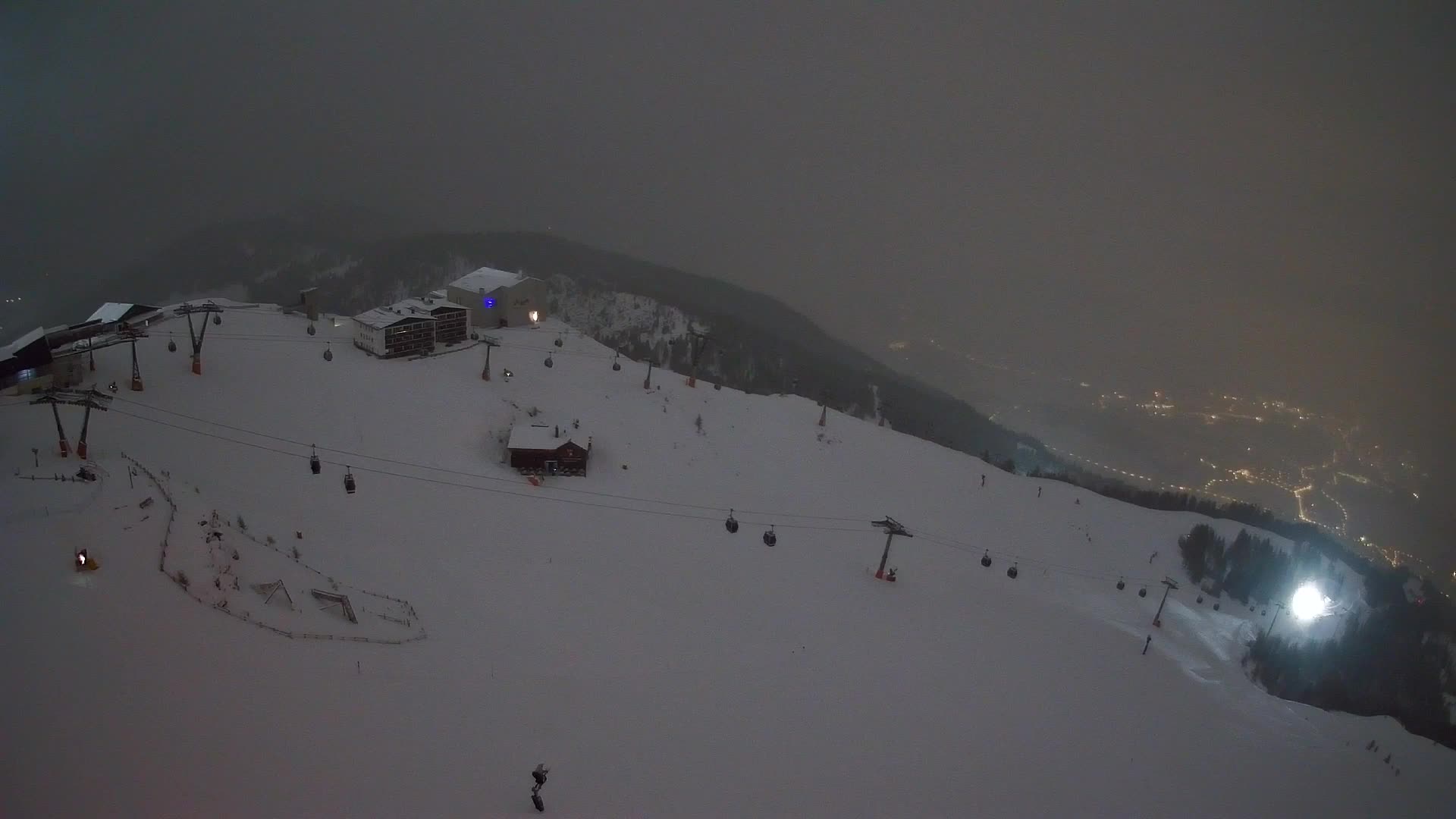 Skigebiet Kronplatz Gipfel | Blick auf Bruneck