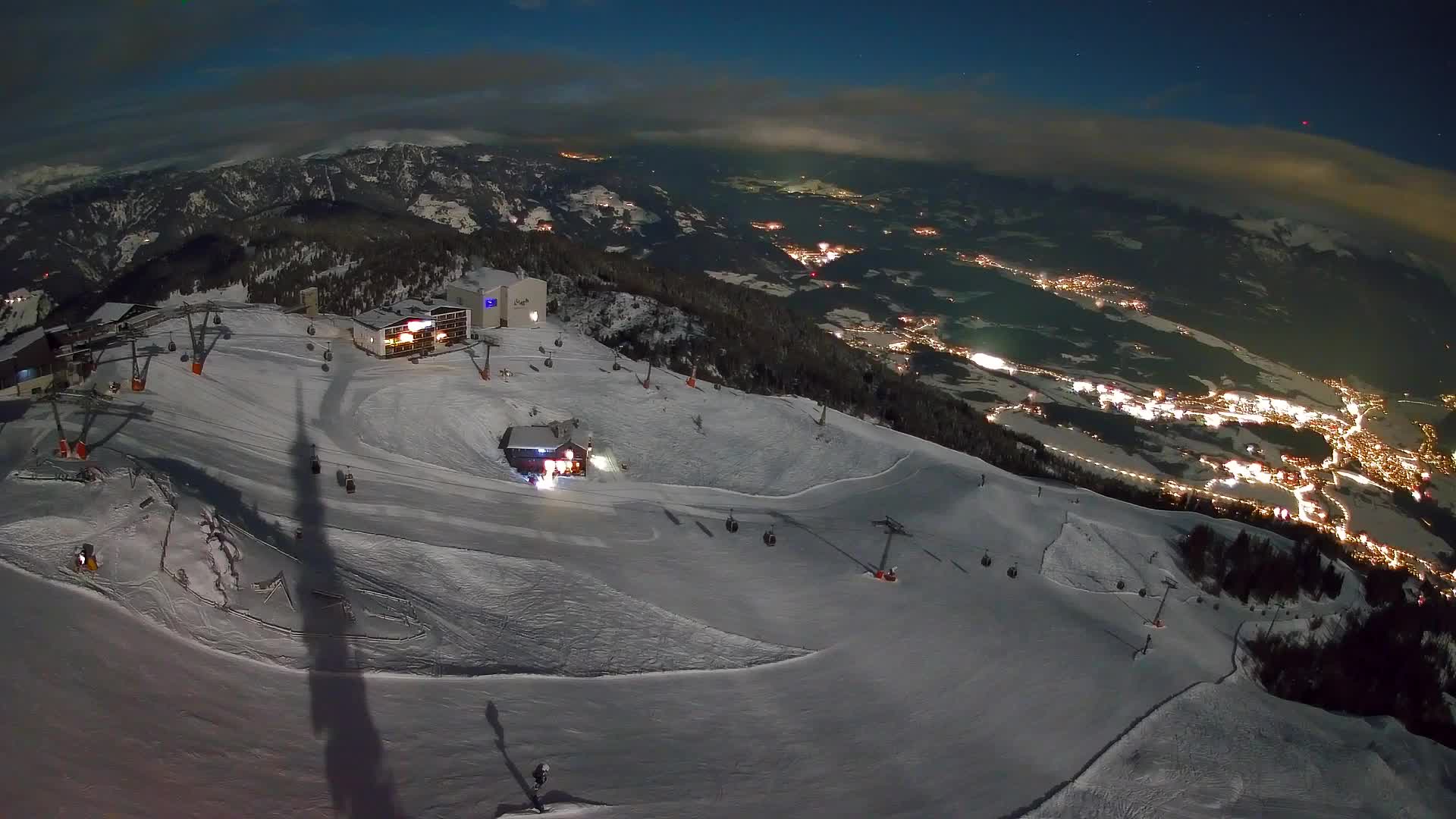 Smučišče Kronplatz – vrh | pogled na Bruneck