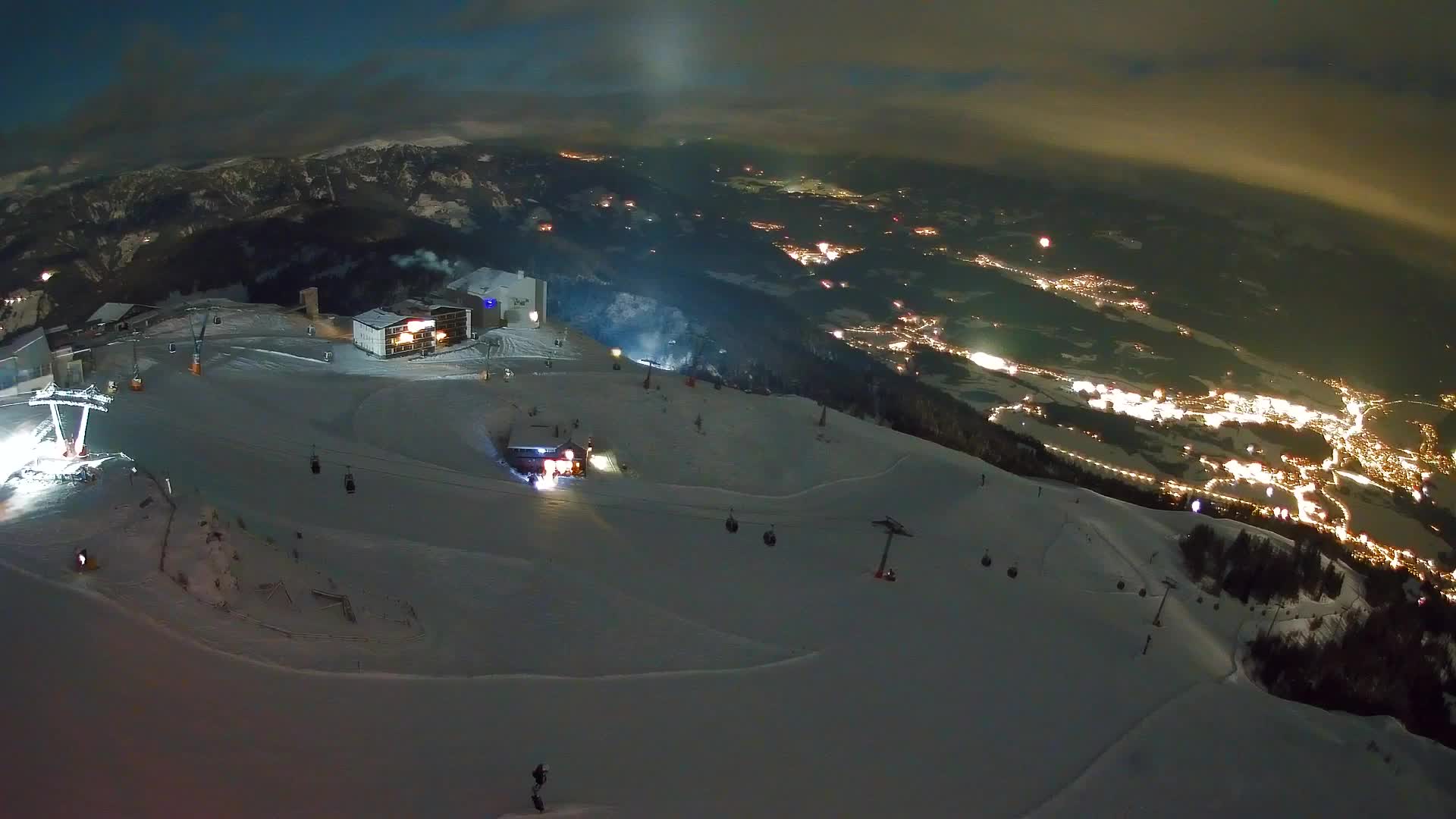 Smučišče Kronplatz – vrh | pogled na Bruneck