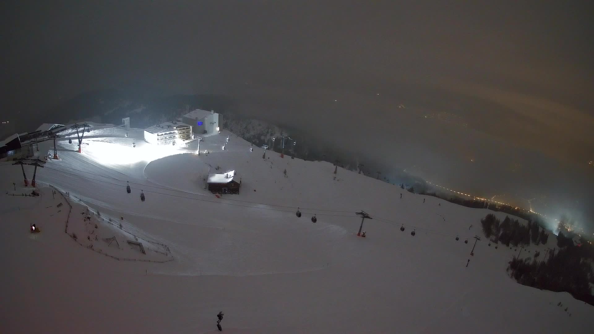 Smučišče Kronplatz – vrh | pogled na Bruneck