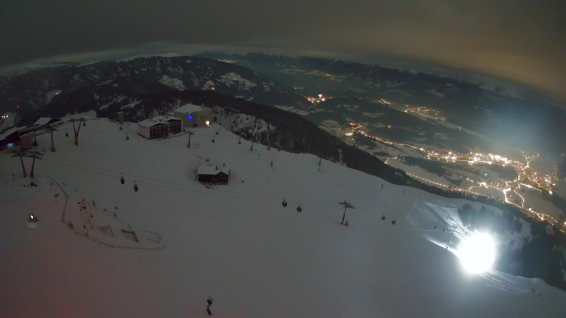 Smučišče Kronplatz – vrh | pogled na Bruneck