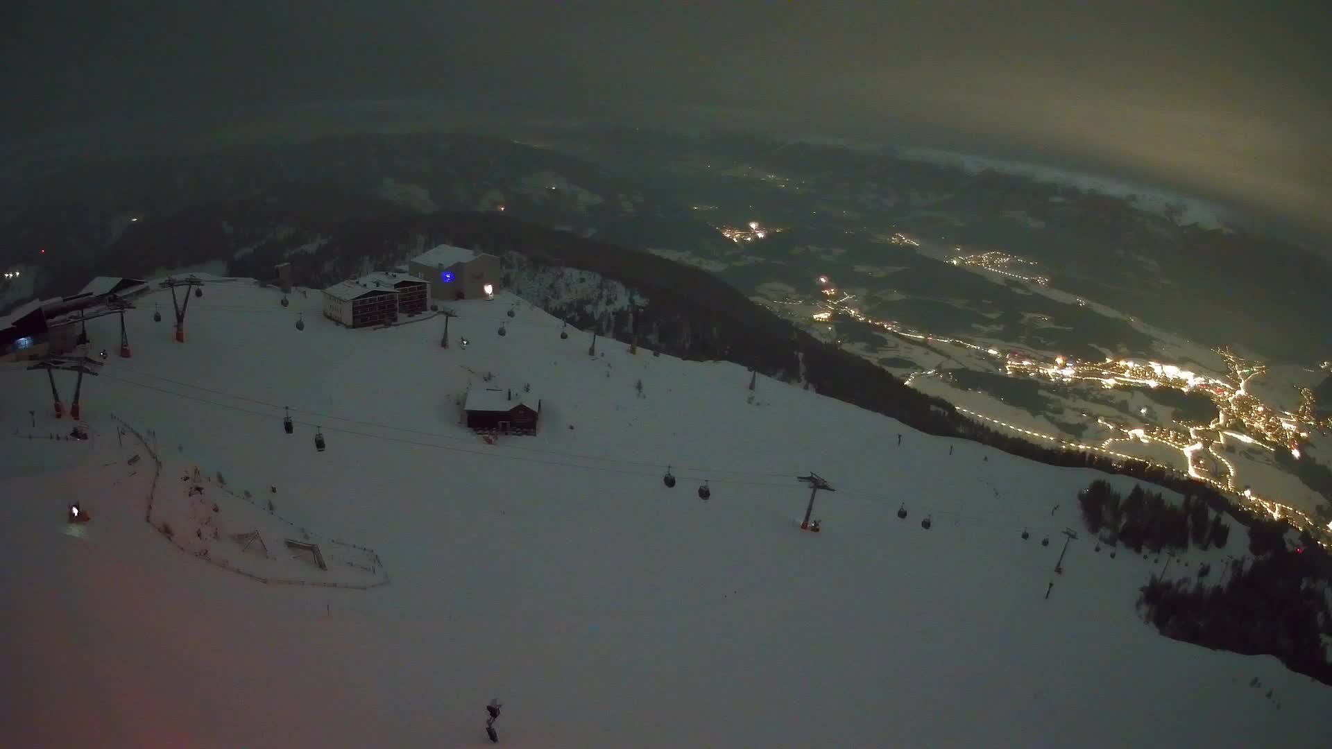 Smučišče Kronplatz – vrh | pogled na Bruneck