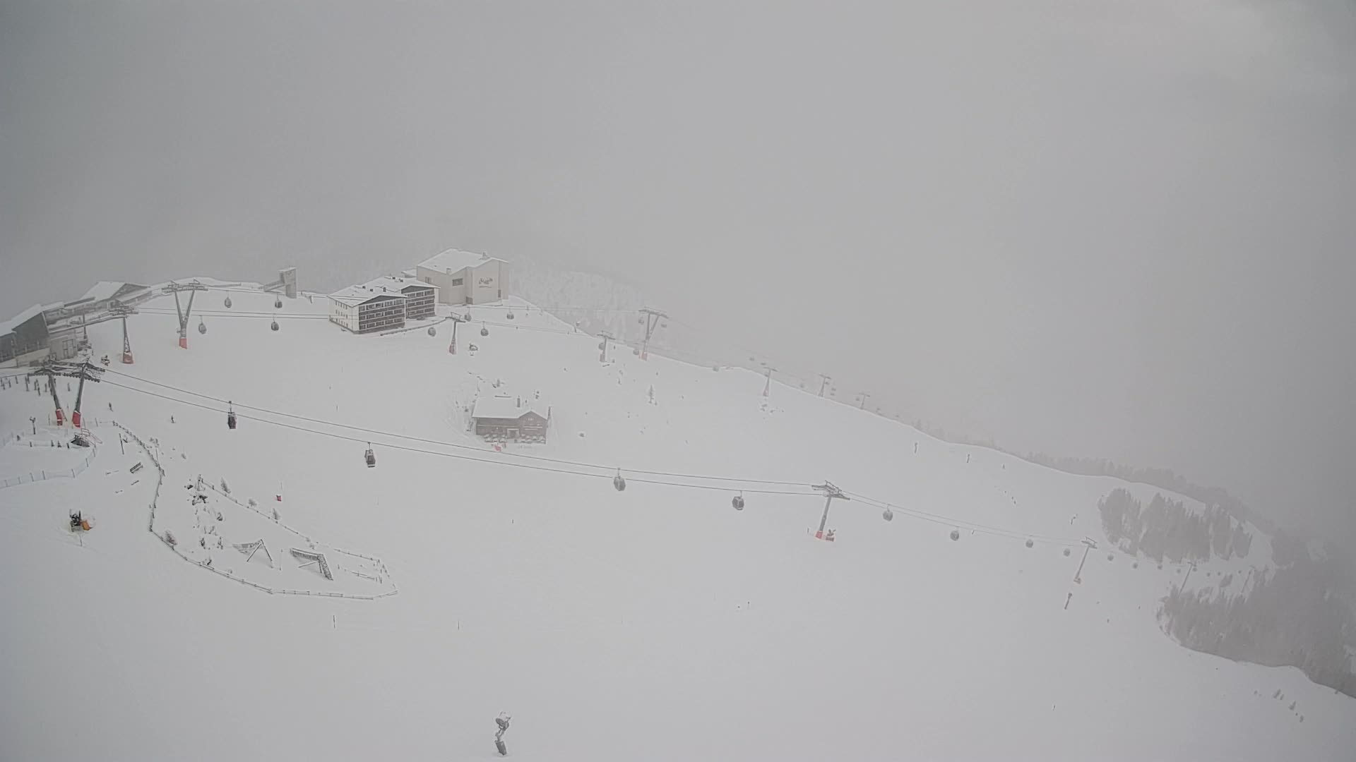 Kronplatz peak Ski resort | view to Bruneck